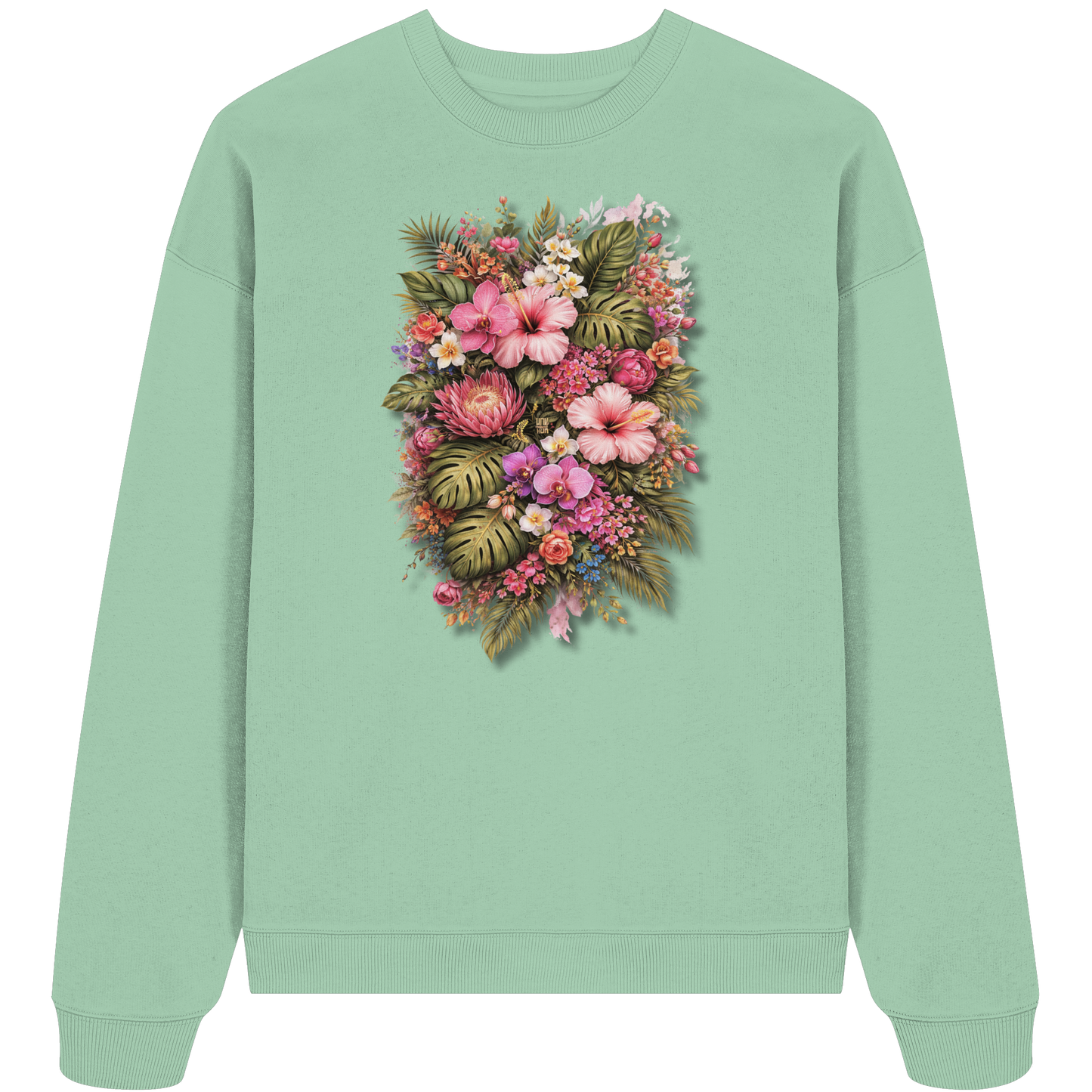 FLOWERPOWER! - Organic Oversize Sweatshirt