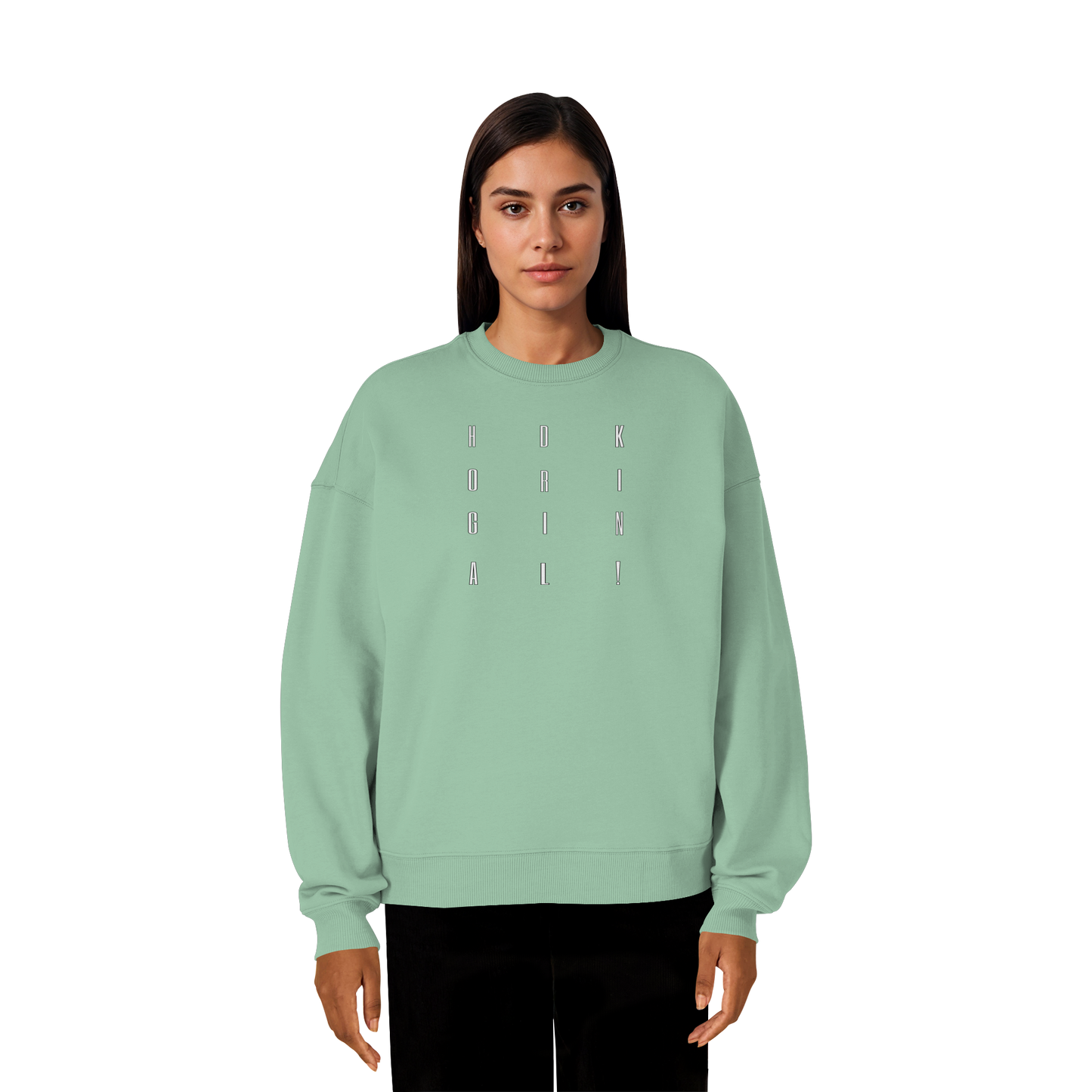 HDKORIGINALSQUARE! - Organic Oversized Sweatshirt