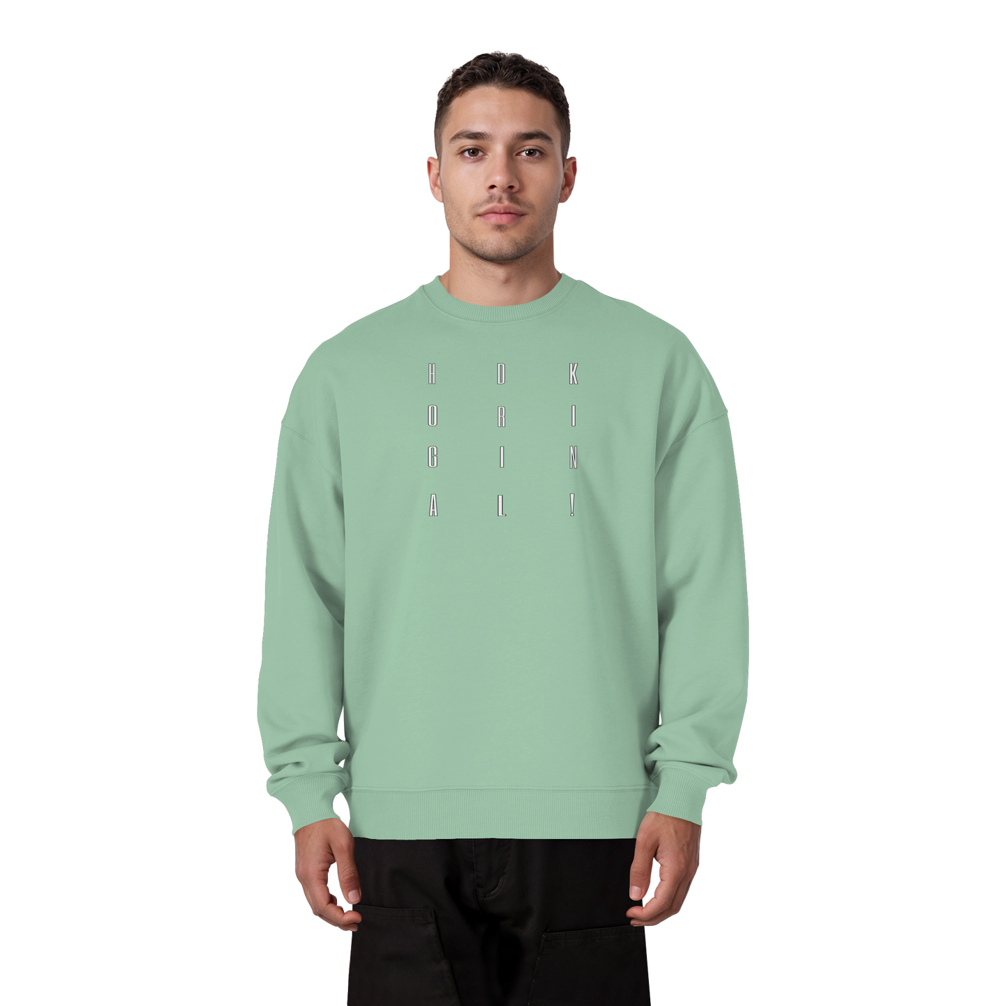 HDKORIGINALSQUARE! - Organic Oversized Sweatshirt