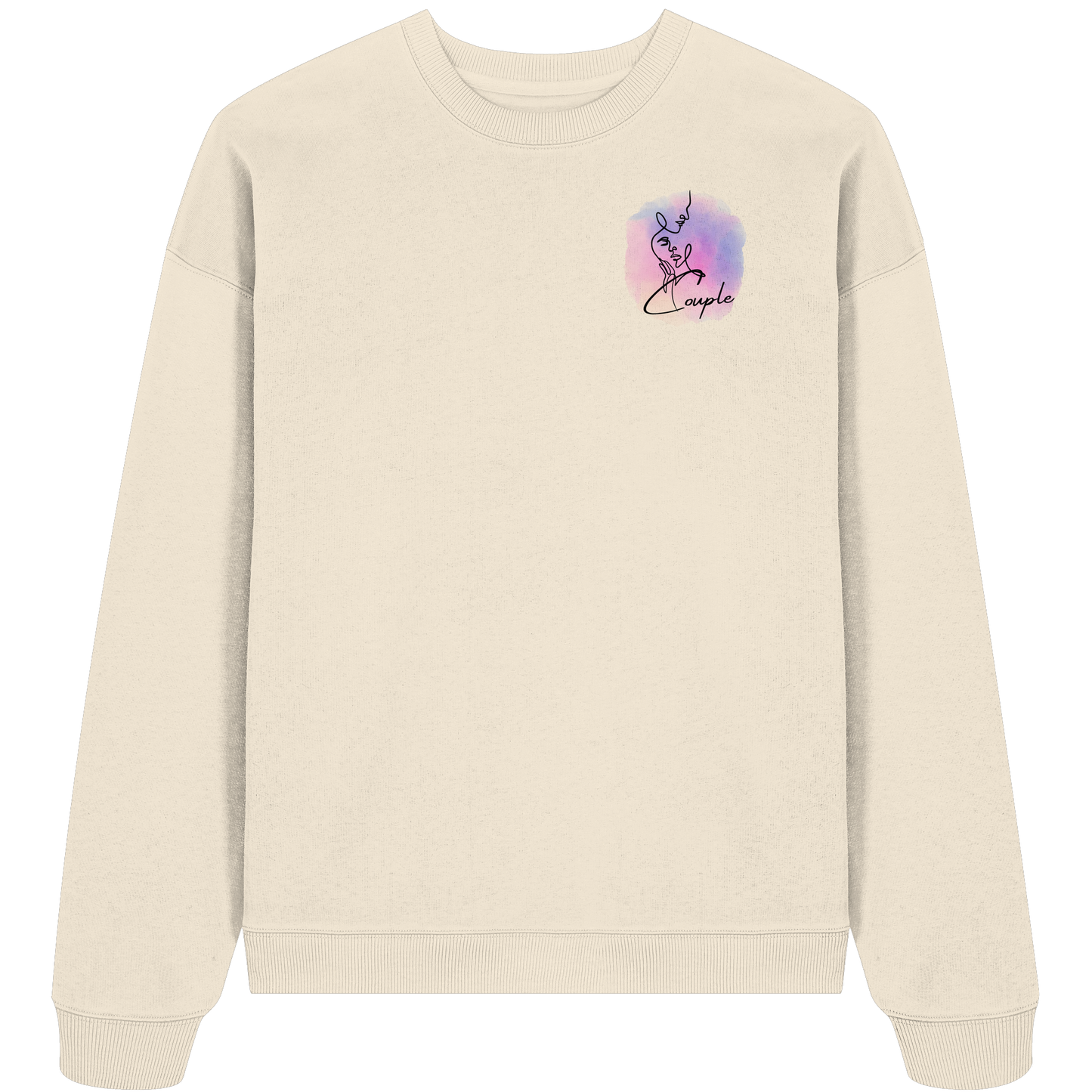 COUPLELINES! - Organic Oversized Sweatshirt