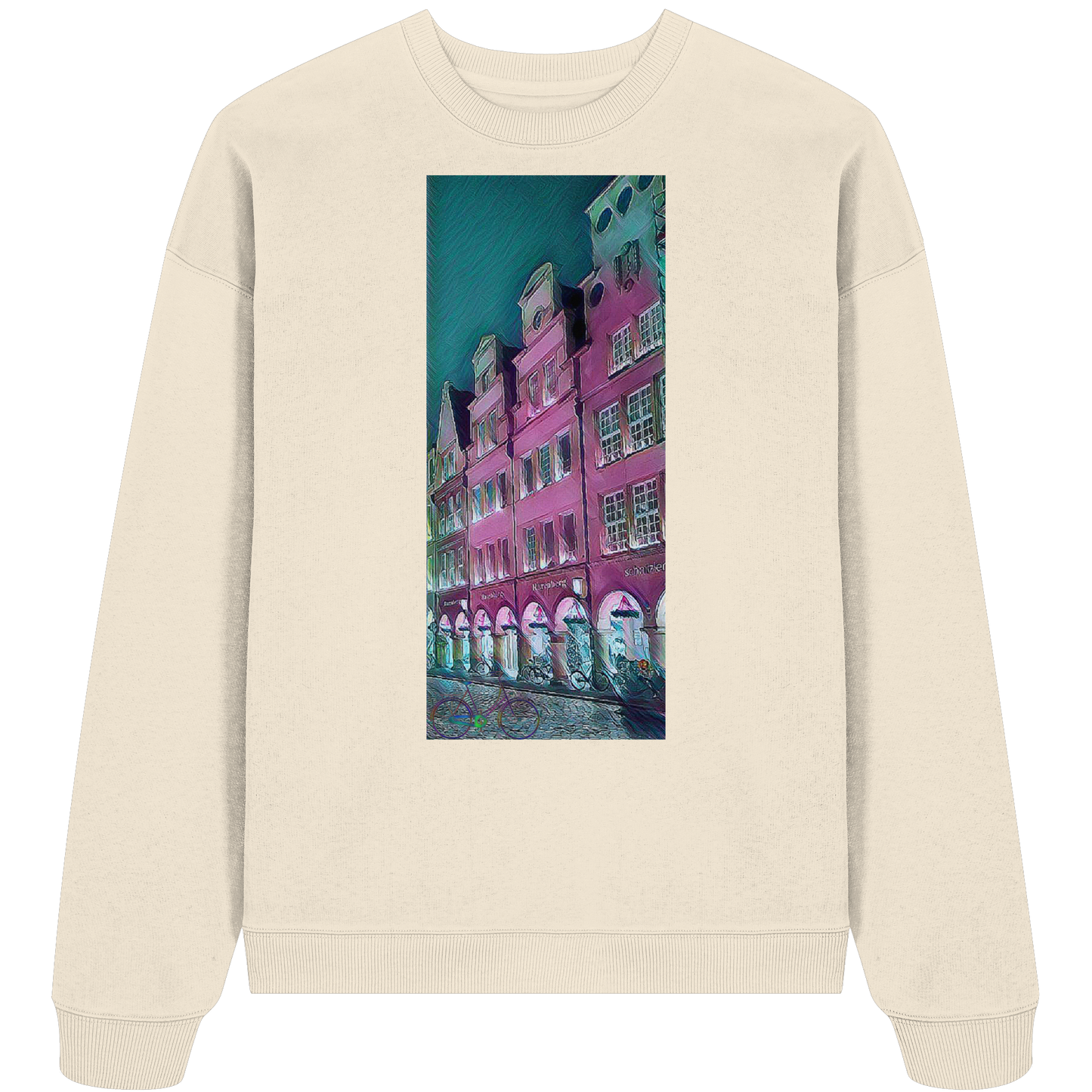 LOVEYOURTOWN! - Organic Oversized Sweatshirt