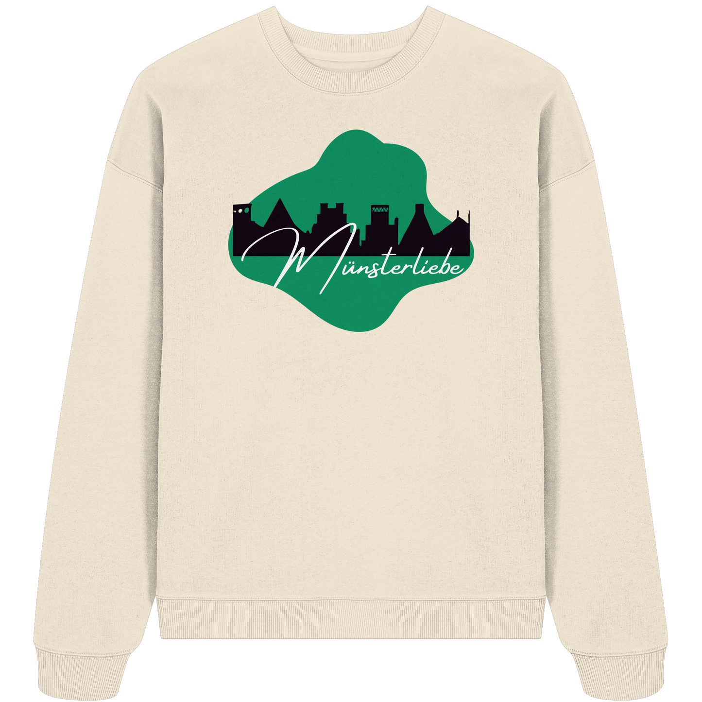 SKYLINEMÜNSTERLIEBE! - Organic Oversize Sweatshirt