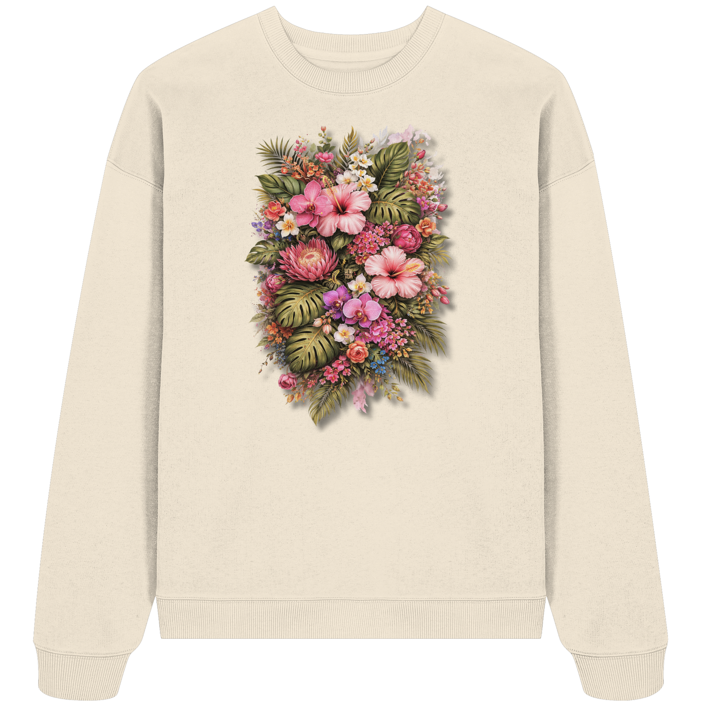 FLOWERPOWER! - Organic Oversize Sweatshirt