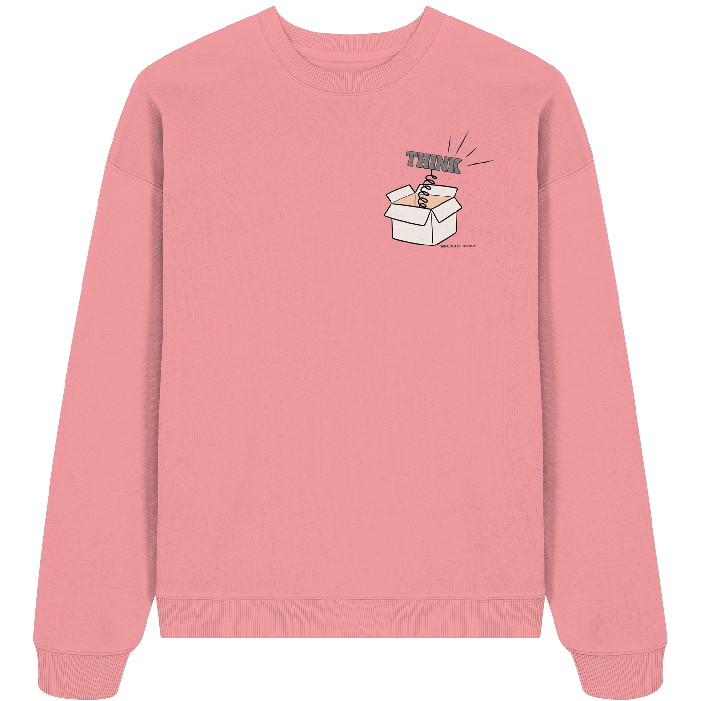 THINK! - Organic Oversize Sweatshirt