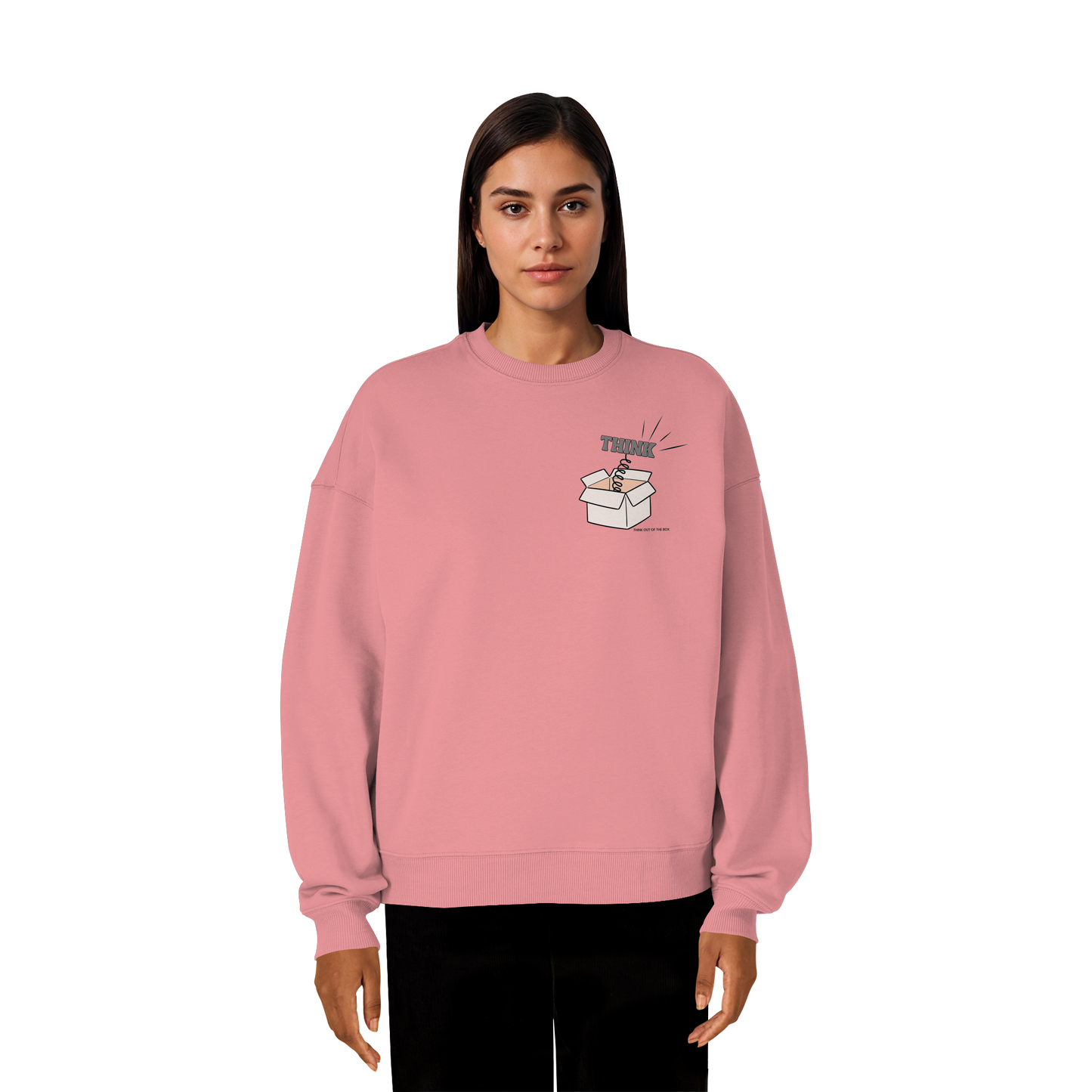 THINK! - Organic Oversize Sweatshirt