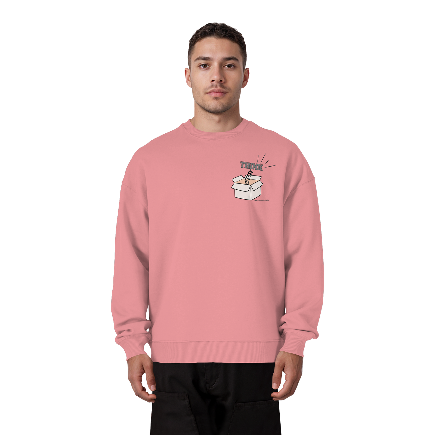 THINK! - Organic Oversize Sweatshirt