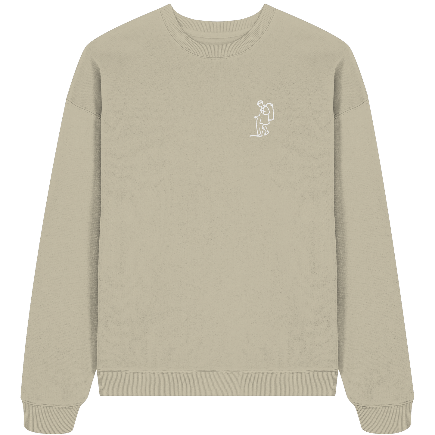 KIEPENKERL! (Stick) - Organic Oversize Sweatshirt