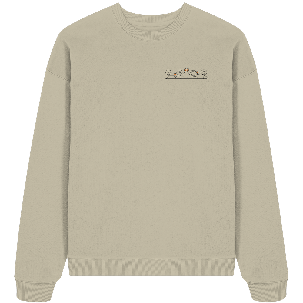 CREWLOVE! - Organic Oversize Sweatshirt