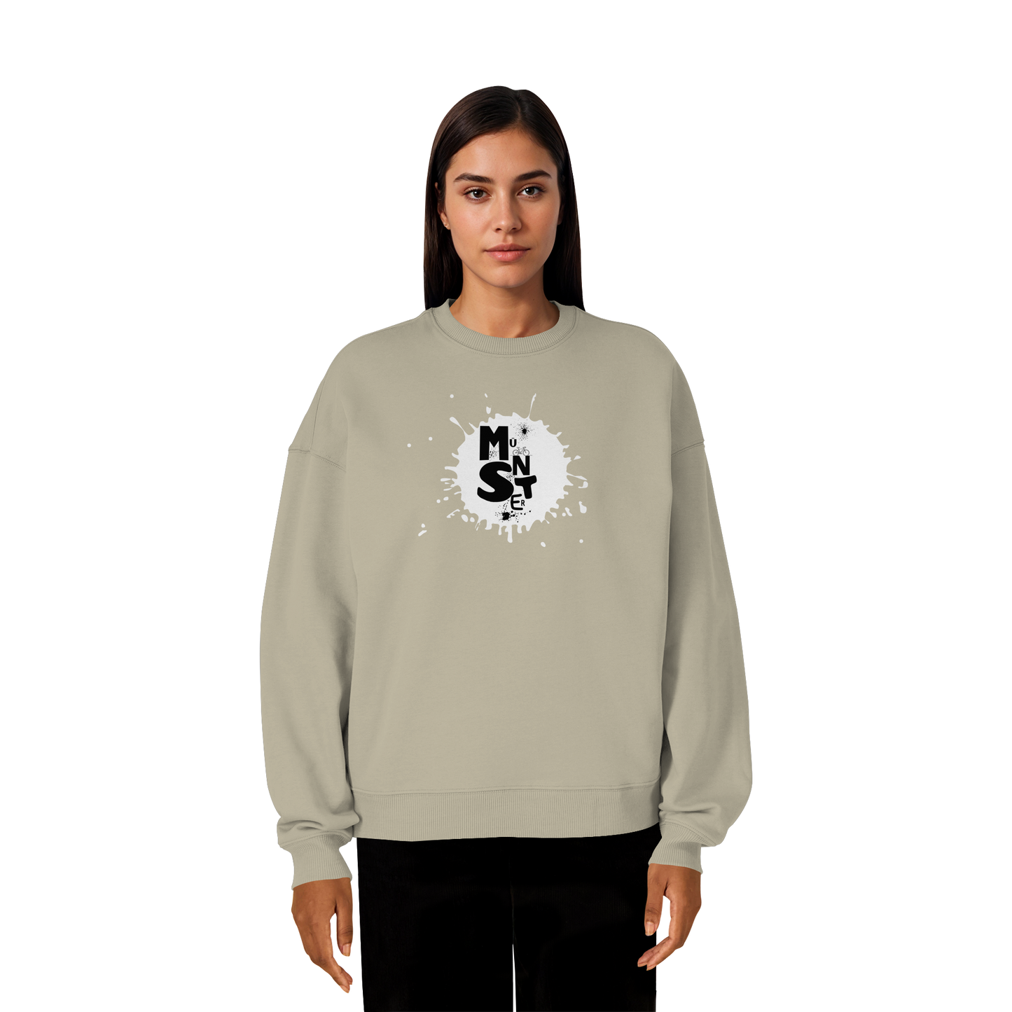 MÜNSTERFLECK! - Organic Oversized Sweatshirt