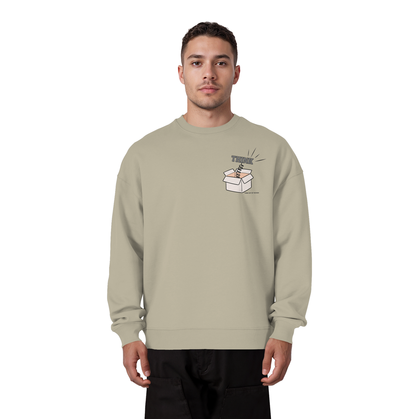 THINK! - Organic Oversize Sweatshirt
