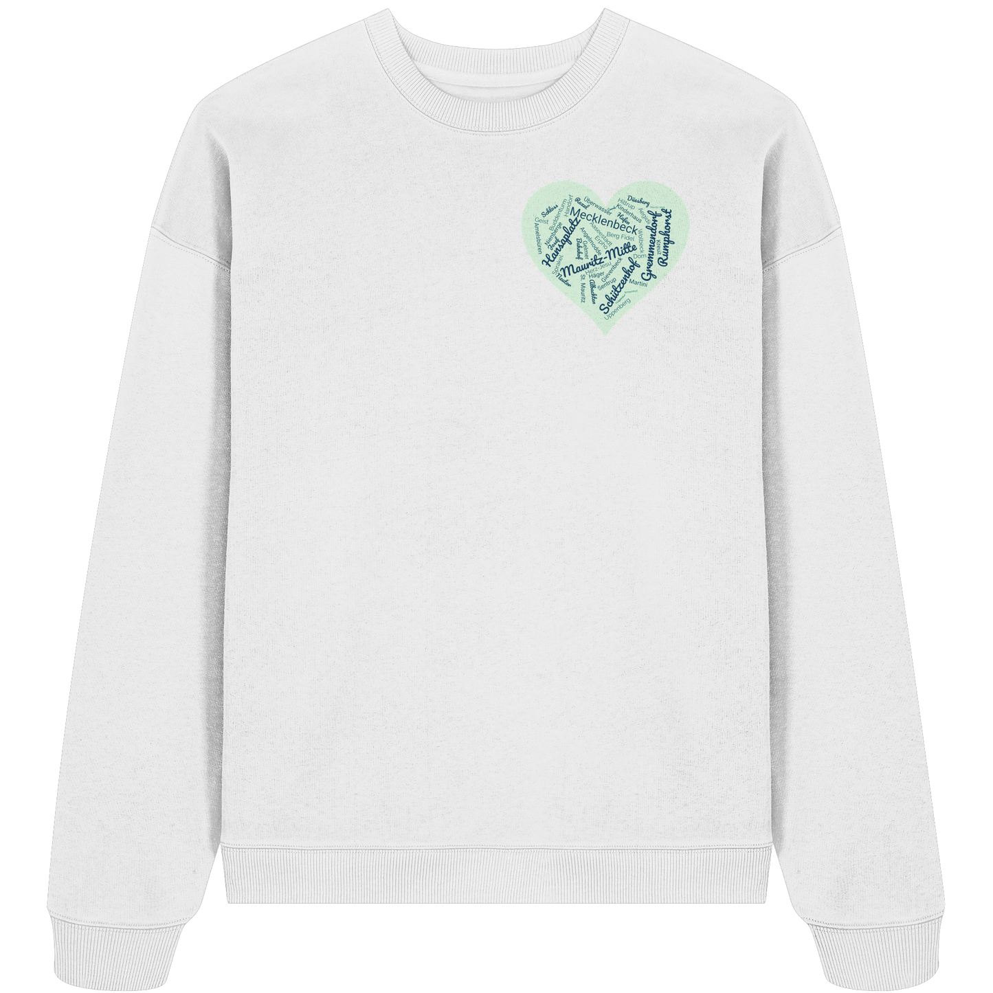 MÜNSTERHERZ! - Organic Oversized Sweatshirt
