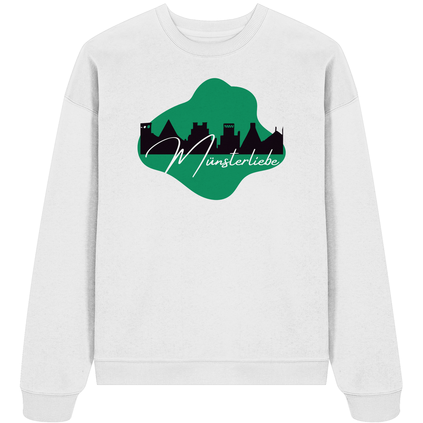 SKYLINEMÜNSTERLIEBE! - Organic Oversize Sweatshirt