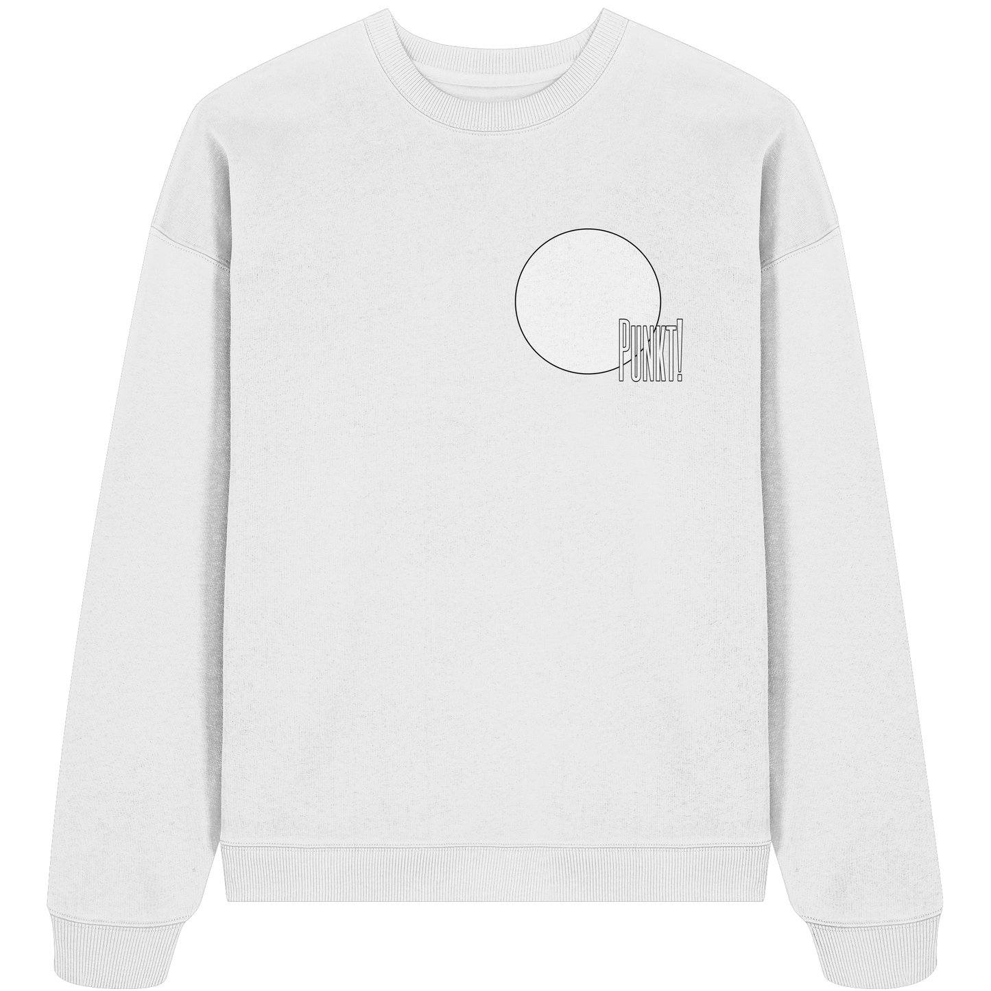 PUNKT! - Organic Oversized Sweatshirt
