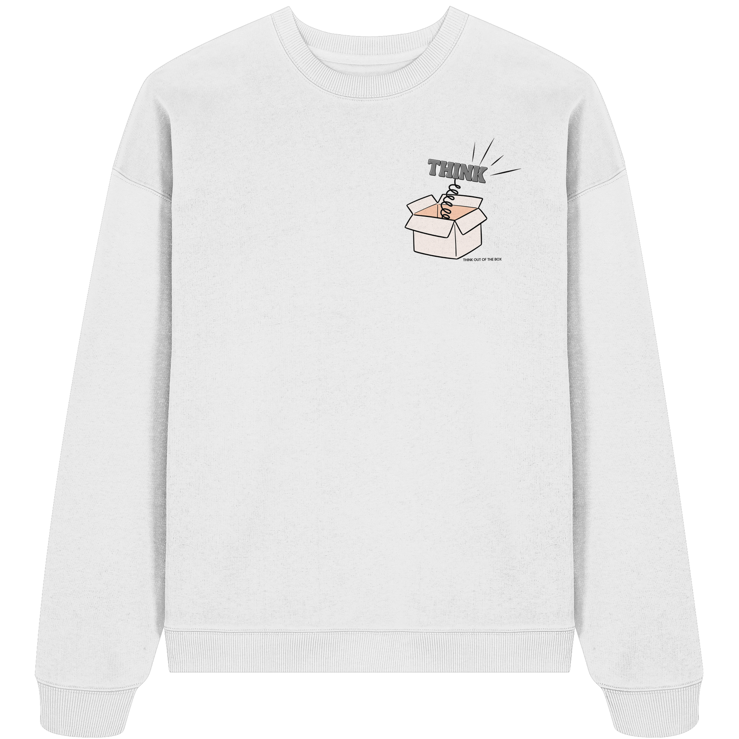 THINK! - Organic Oversize Sweatshirt