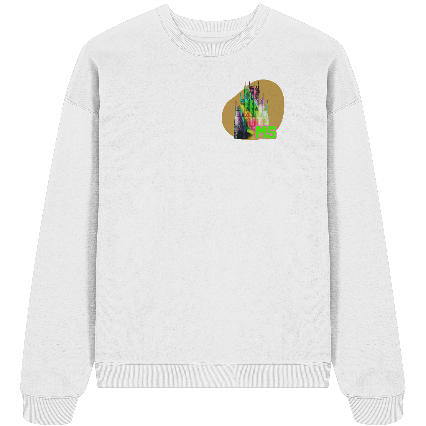 COLORFULTOWNHALL! - Organic Oversize Sweatshirt