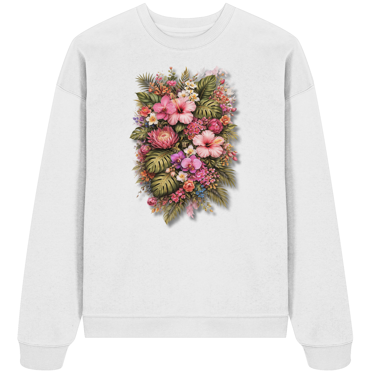 FLOWERPOWER! - Organic Oversize Sweatshirt