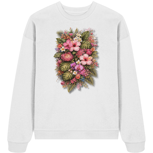 FLOWERPOWER! - Organic Oversize Sweatshirt