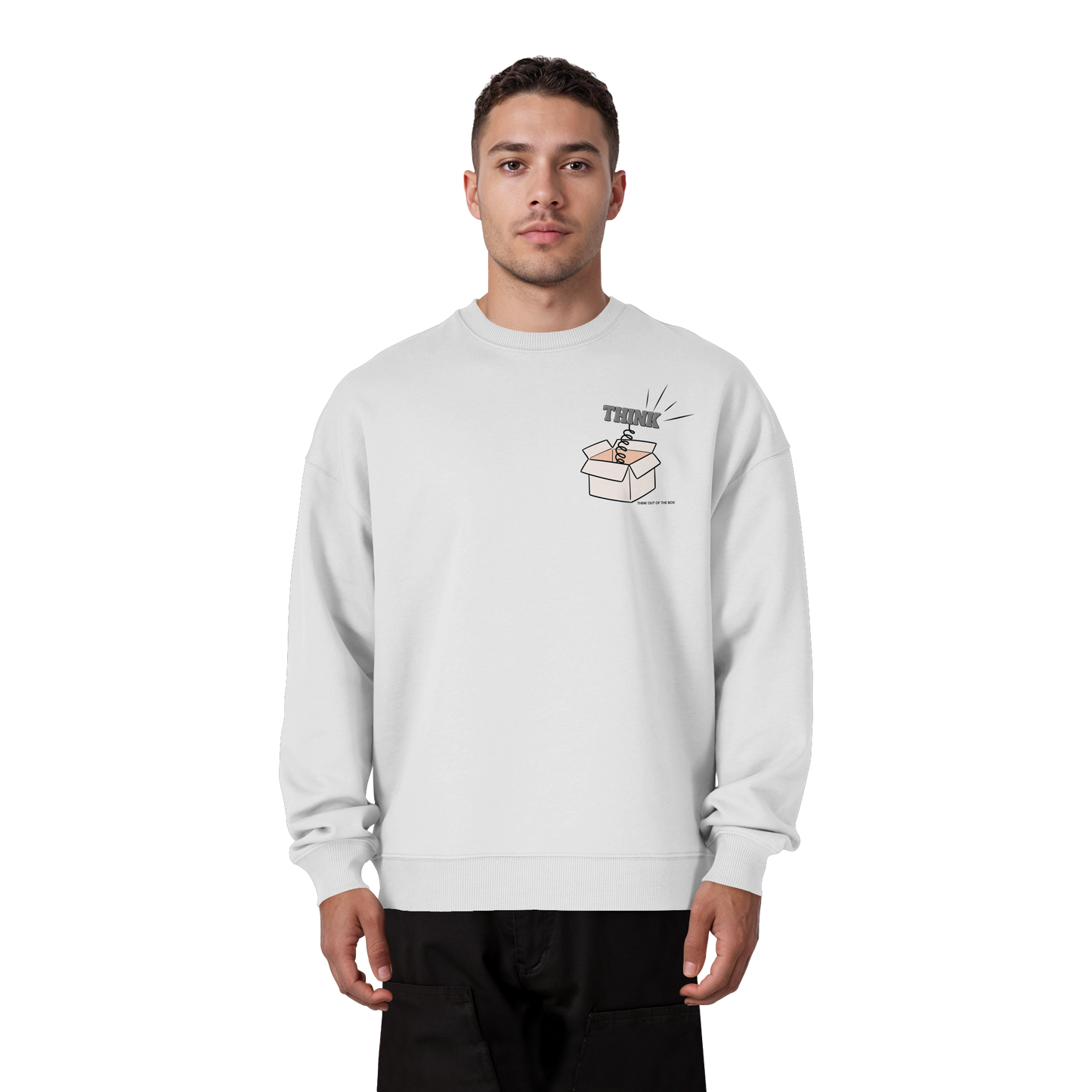 THINK! - Organic Oversize Sweatshirt