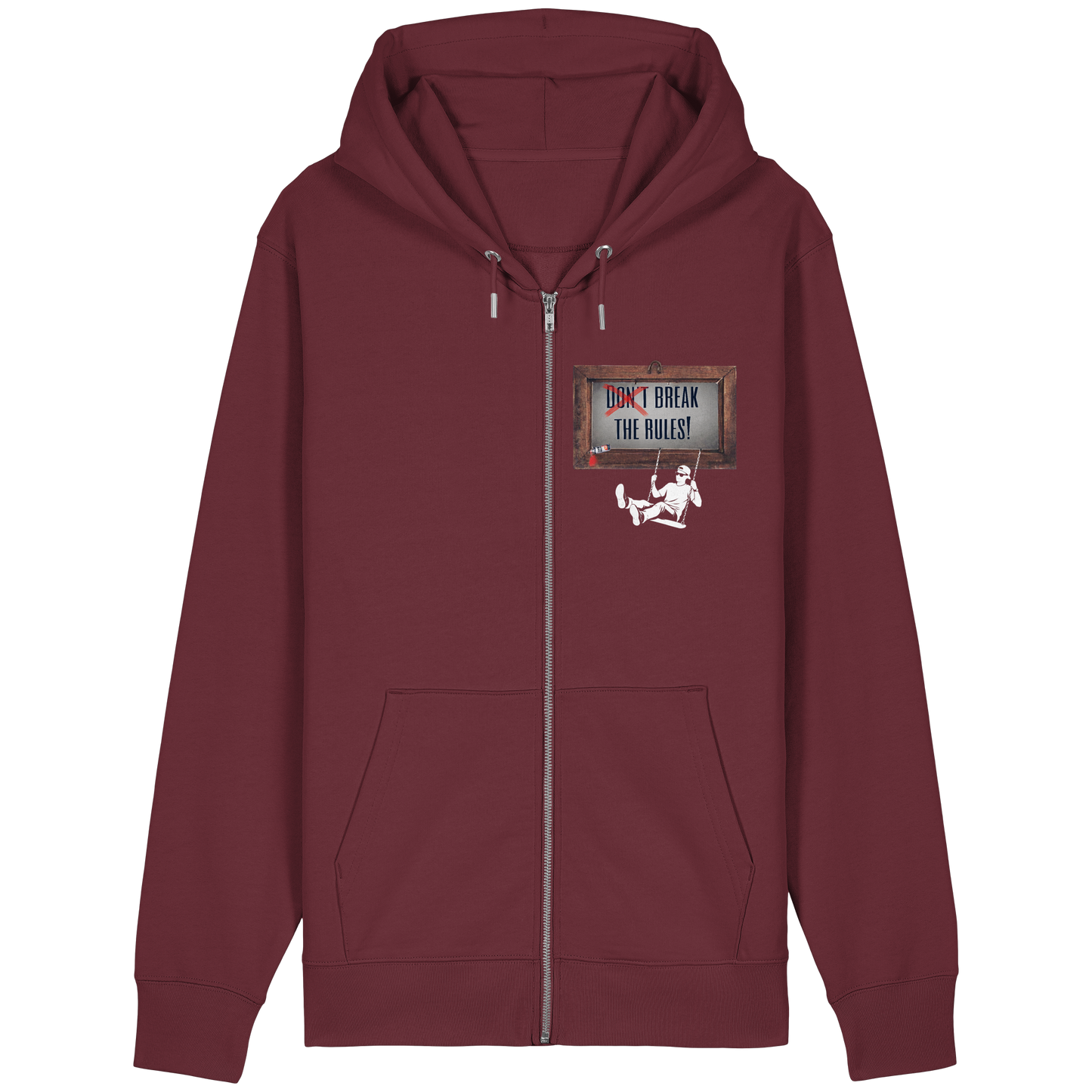 BREAKTHERULES! - Organic Relaxed Zipper