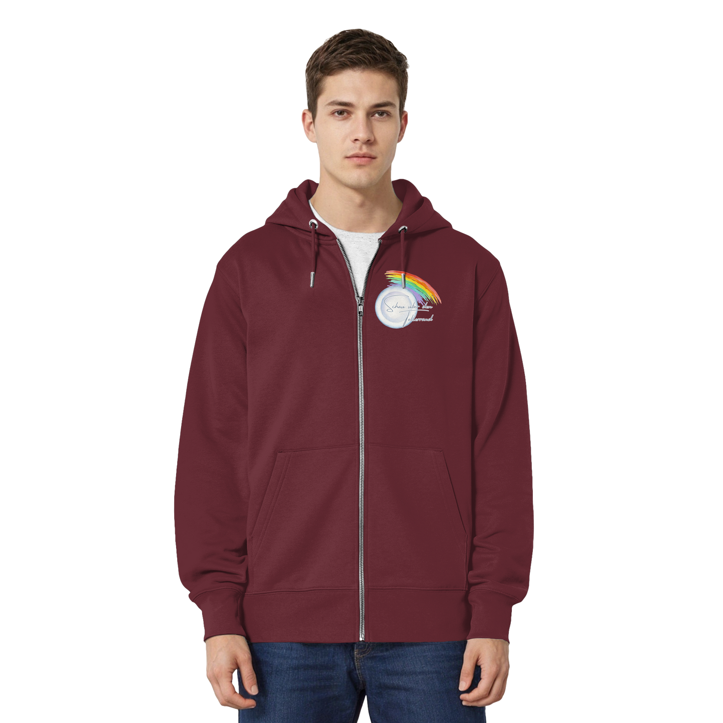 SCHAUÜBERDENTELLERRAND! - Organic Relaxed Zipper