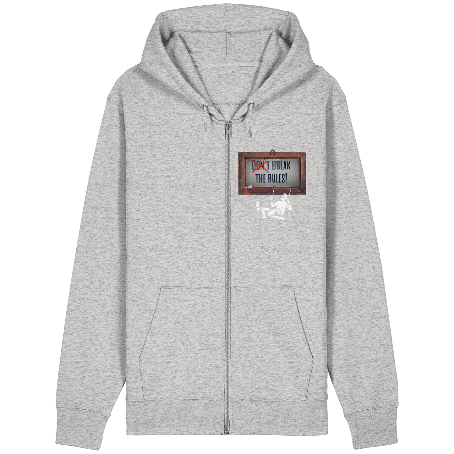 BREAKTHERULES! - Organic Relaxed Zipper