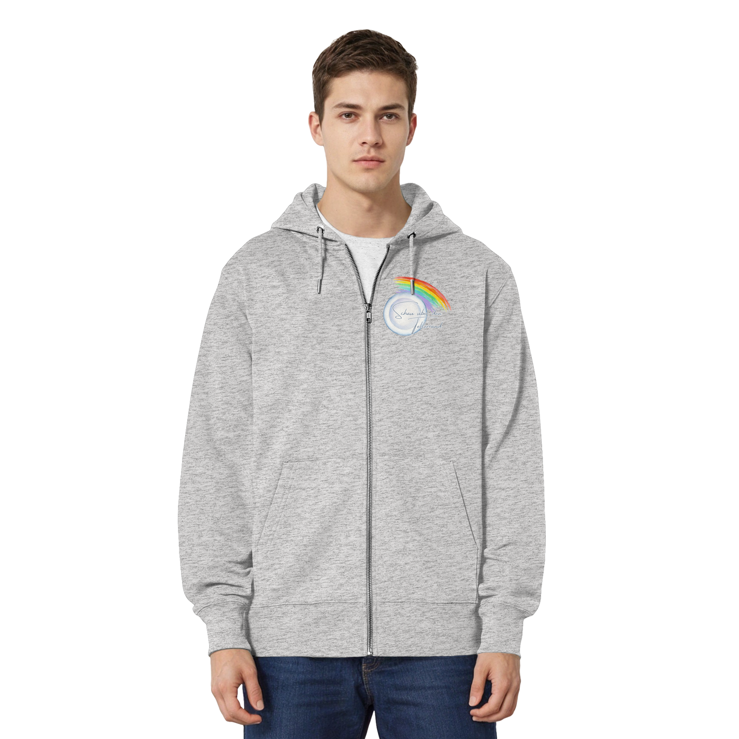 SCHAUÜBERDENTELLERRAND! - Organic Relaxed Zipper