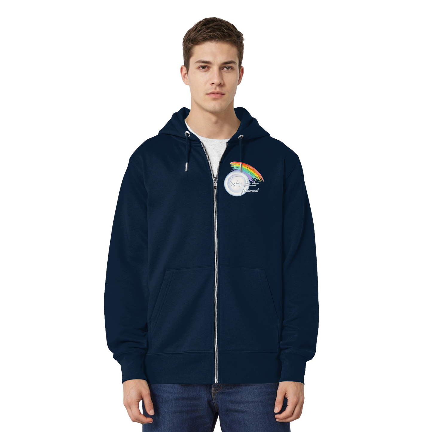 SCHAUÜBERDENTELLERRAND! - Organic Relaxed Zipper
