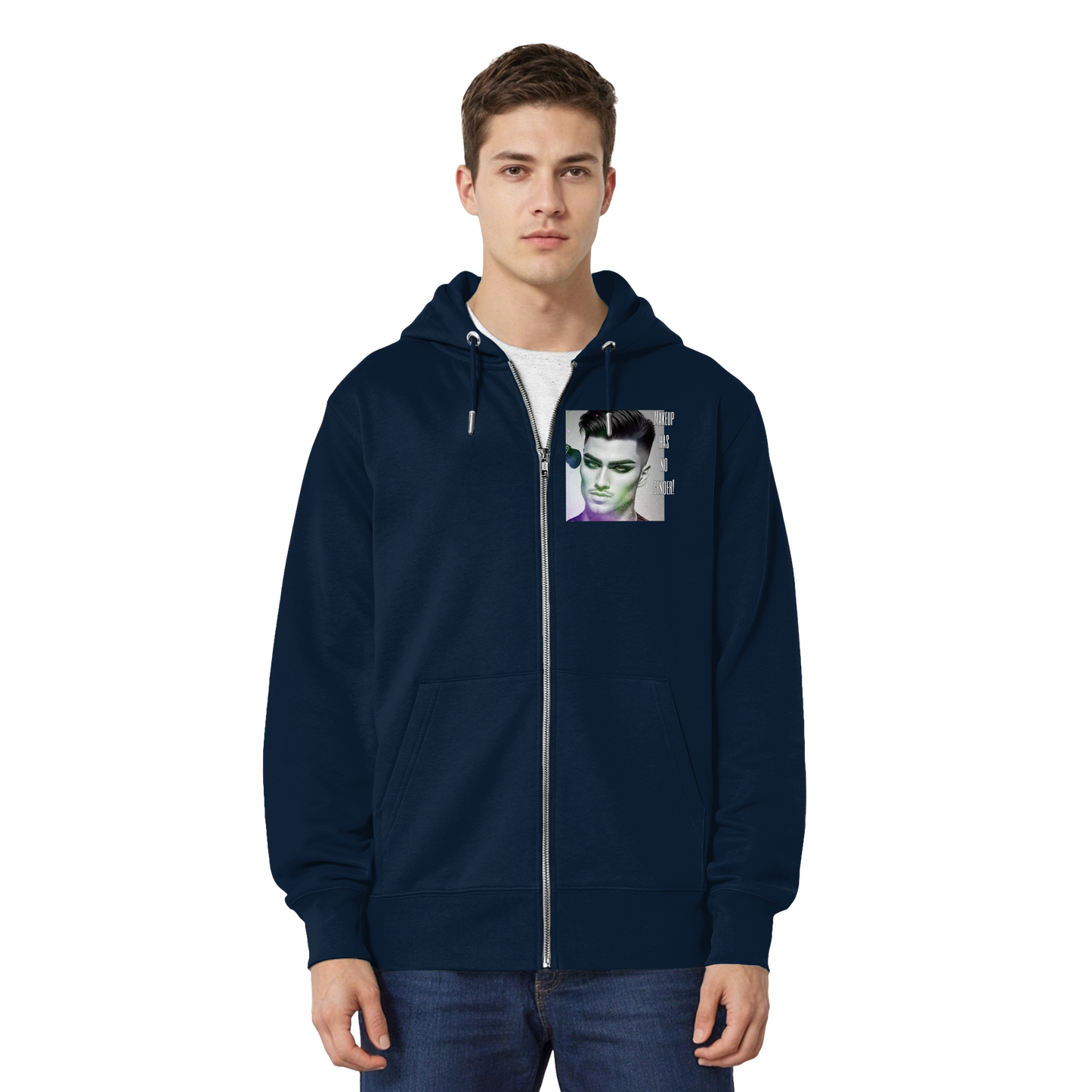 MAKEUPHASNOGENDER! - Organic Relaxed Zipper