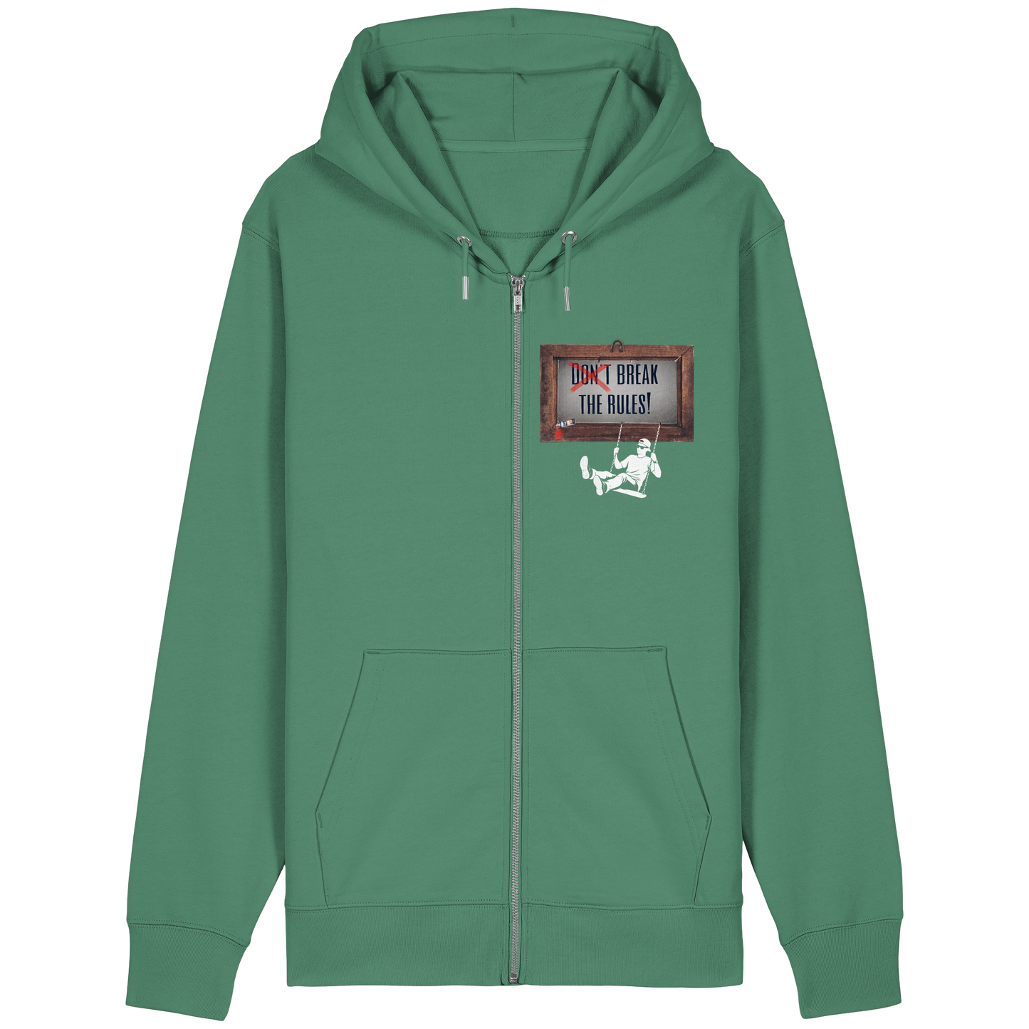 BREAKTHERULES! - Organic Relaxed Zipper