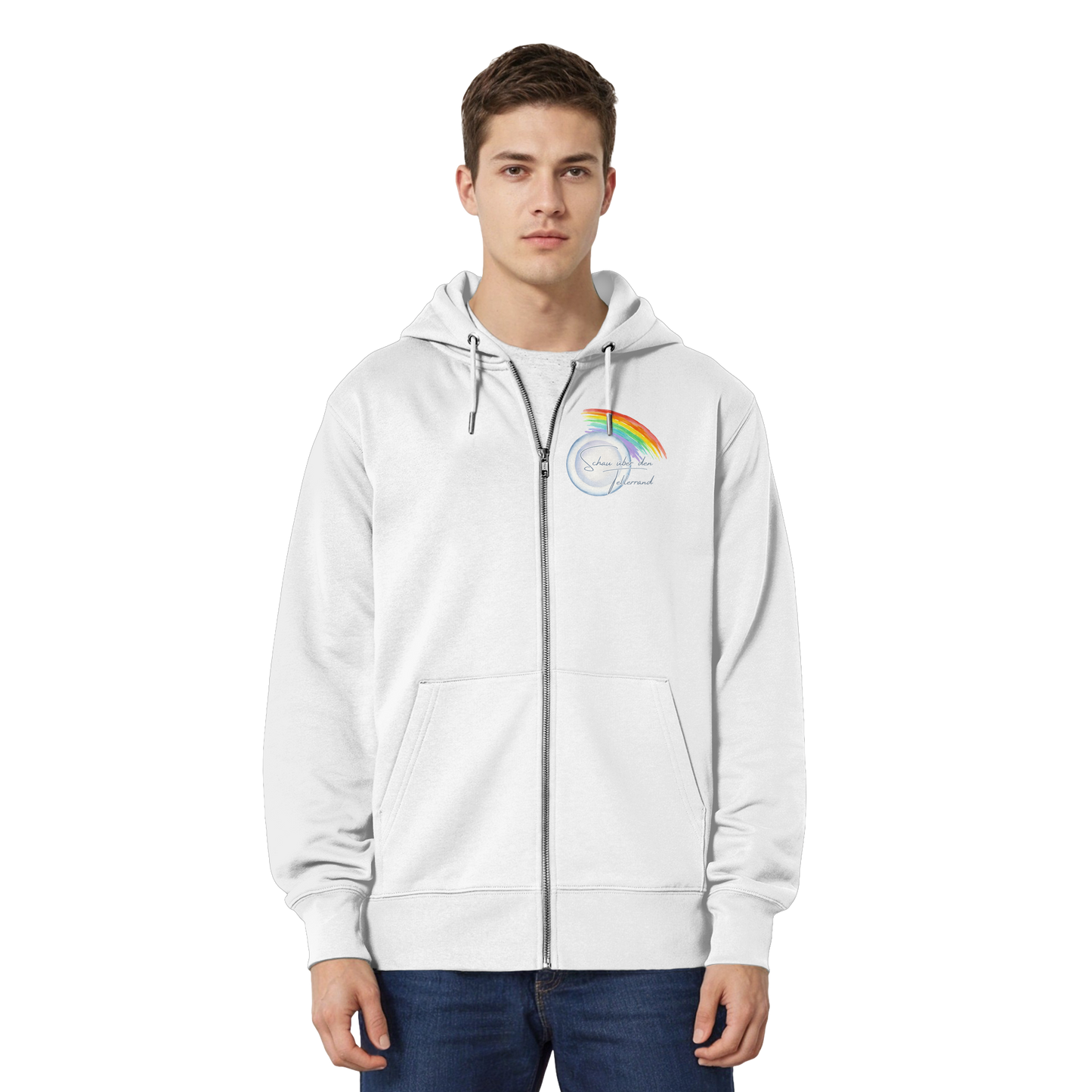 SCHAUÜBERDENTELLERRAND! - Organic Relaxed Zipper