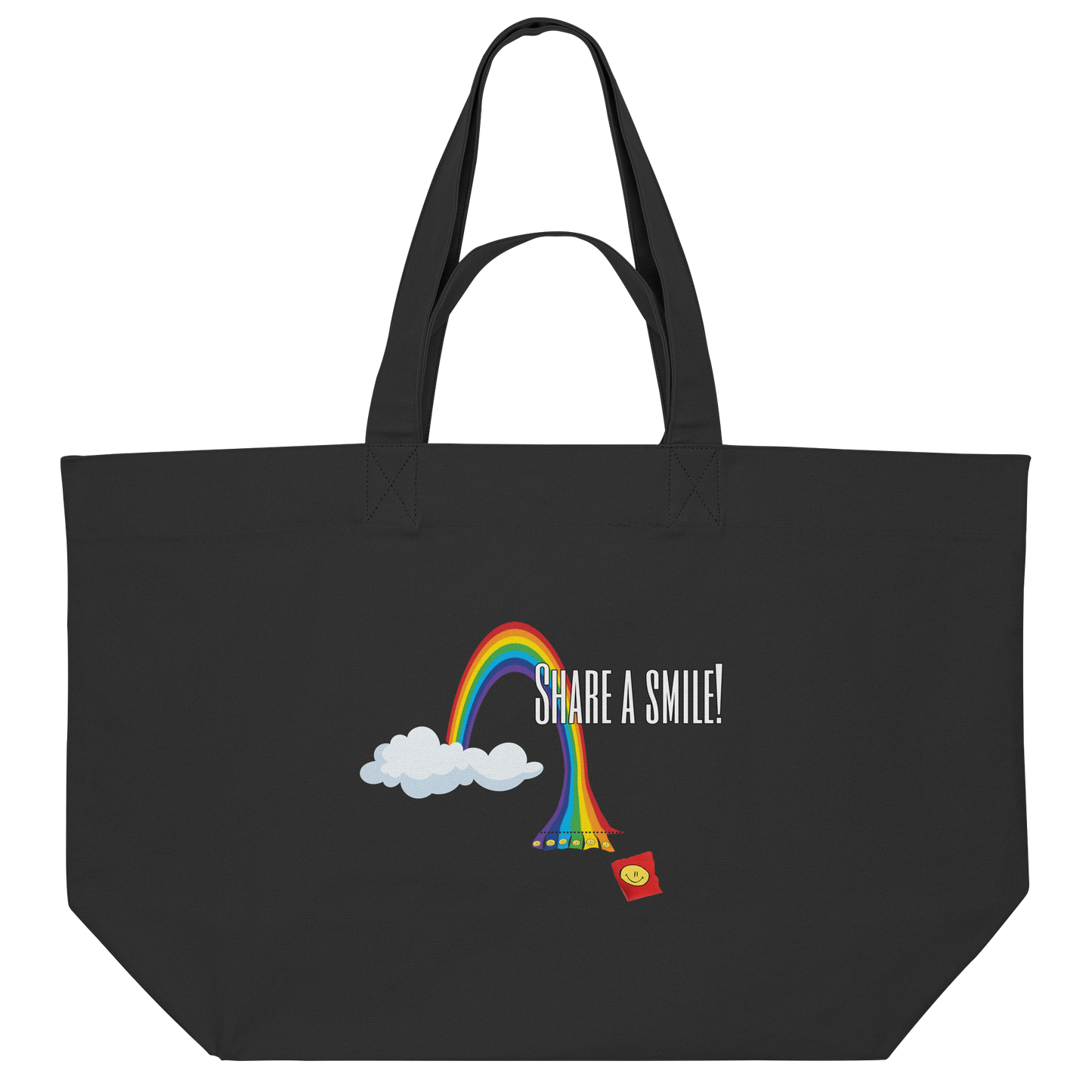 SHAREASMILE! - Organic Shopping-Bag