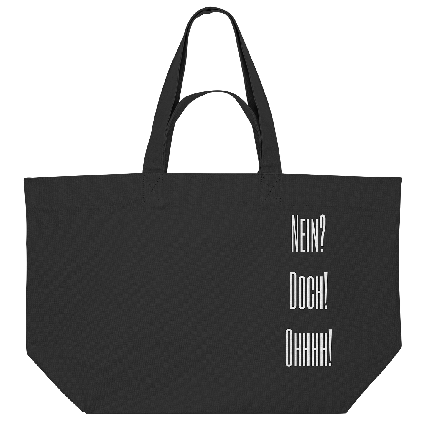 NO?YES!OHHHH! - Organic Shopping Bag