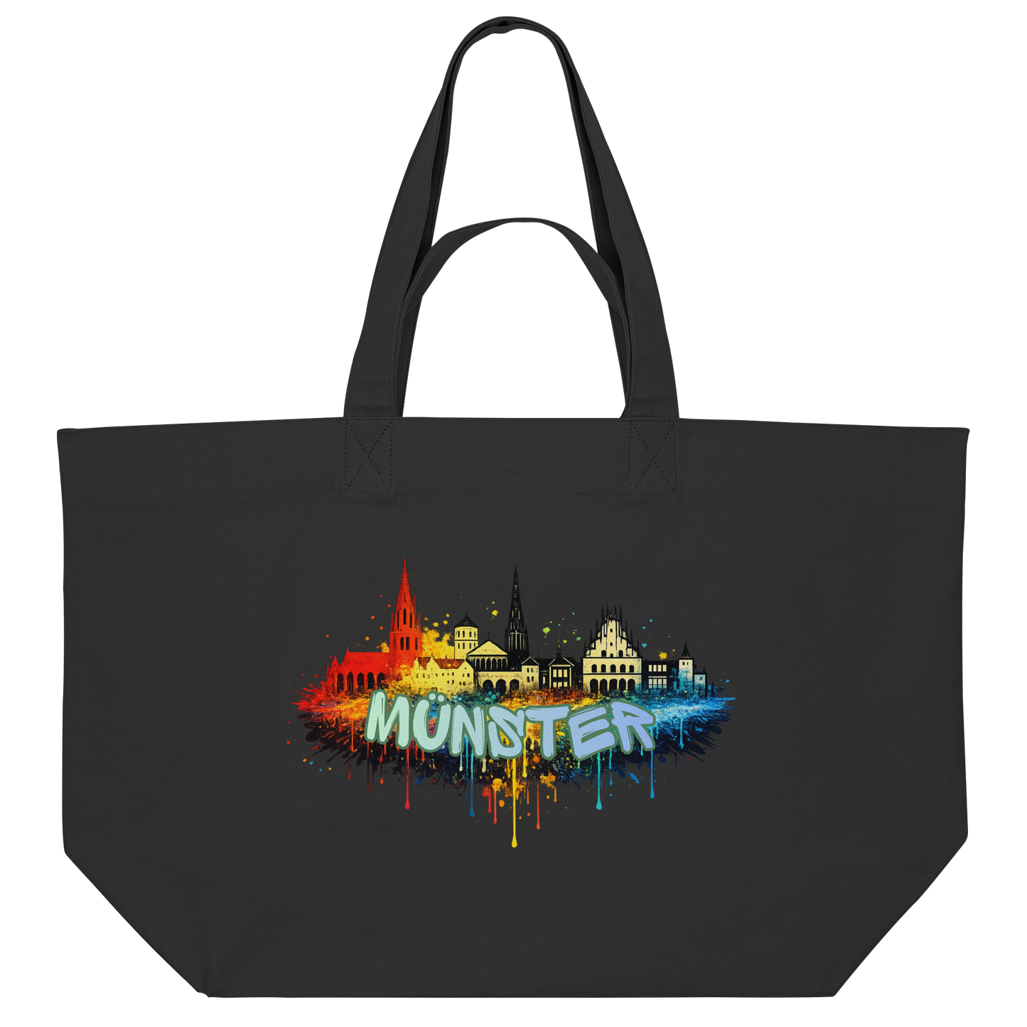 MÜNSTER SPRAY! - Organic Shopping Bag