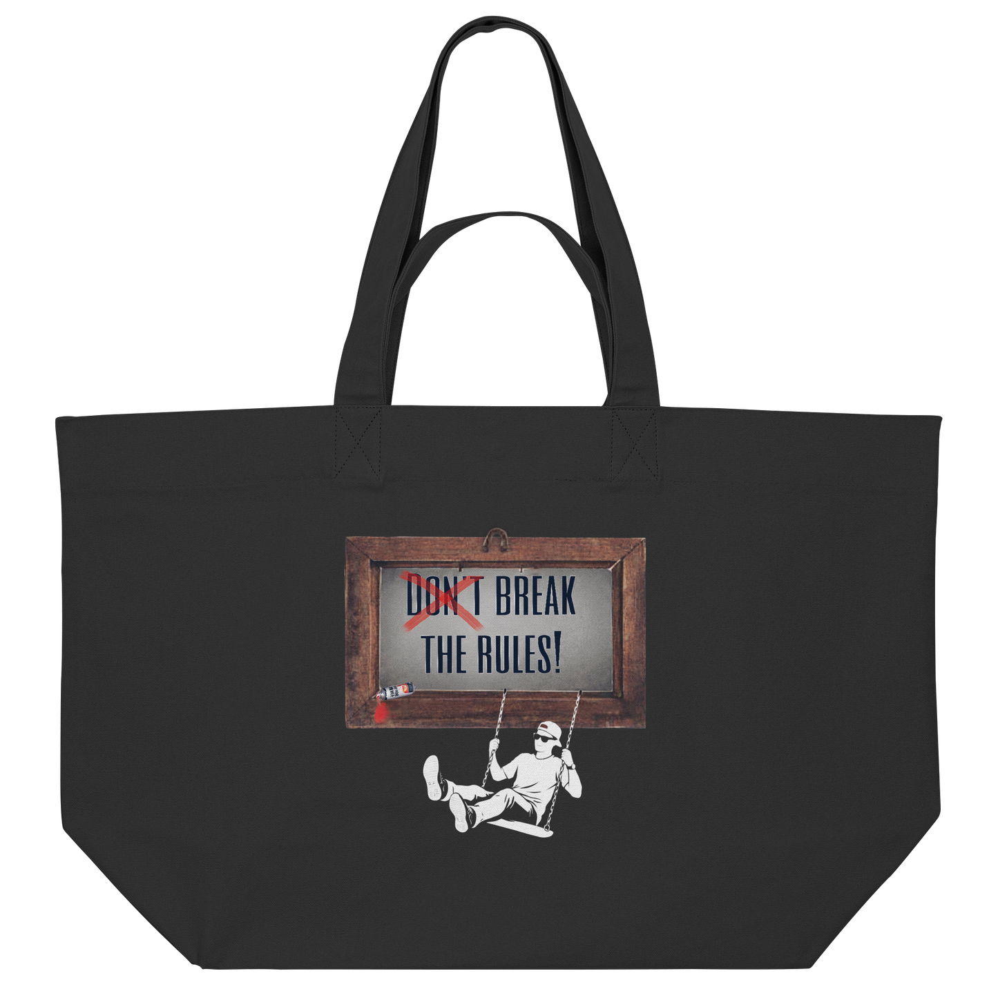 BREAKTHERULES! - Organic Shopping Bag