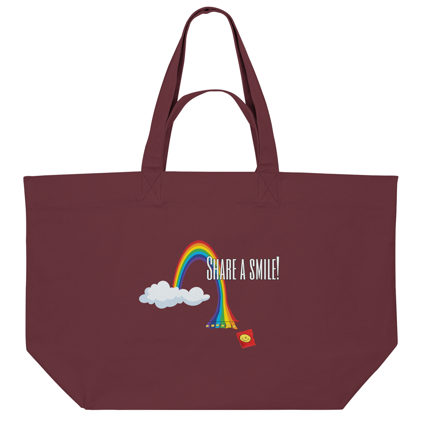 SHAREASMILE! - Organic Shopping-Bag