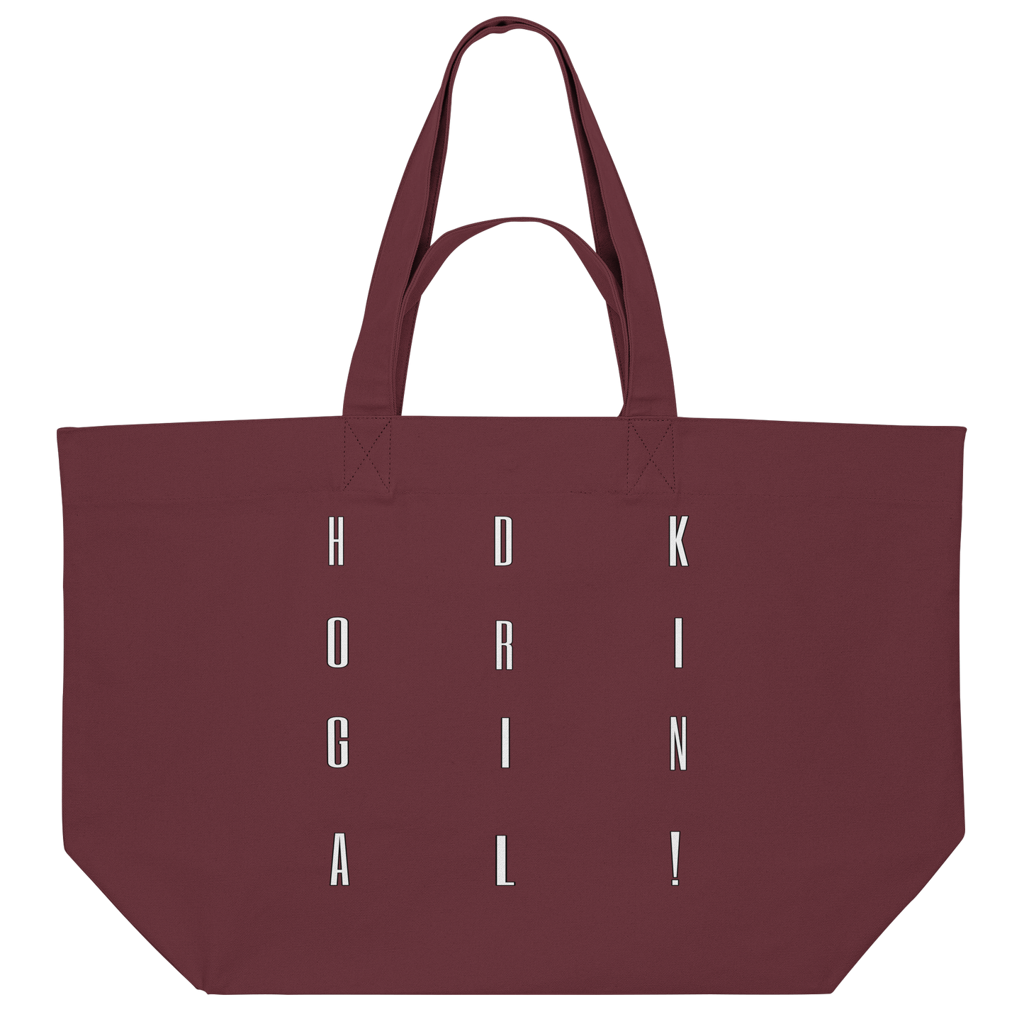 HDKORIGINALSQUARE! - Organic Shopping Bag