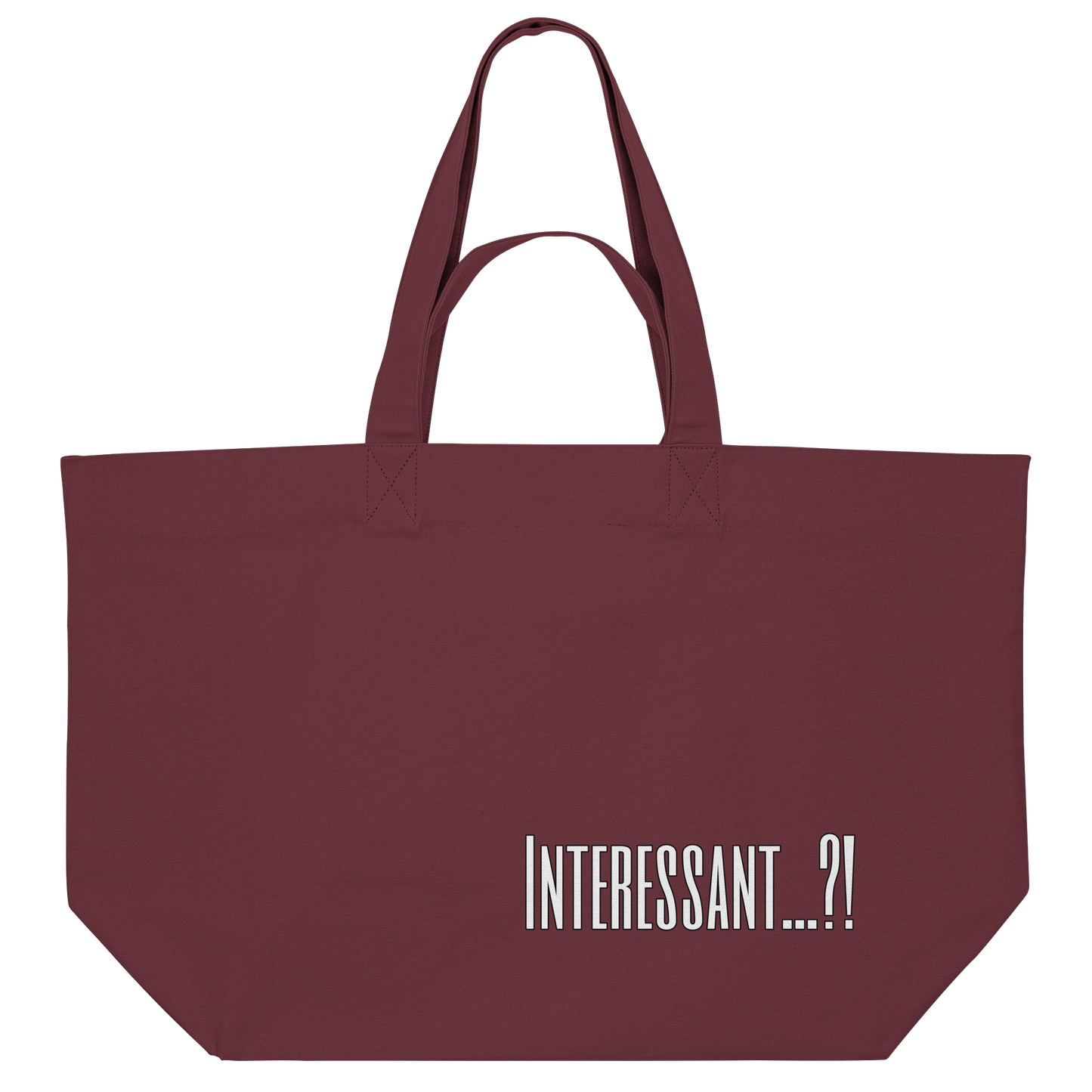 INTERESTING...? - Organic Shopping Bag