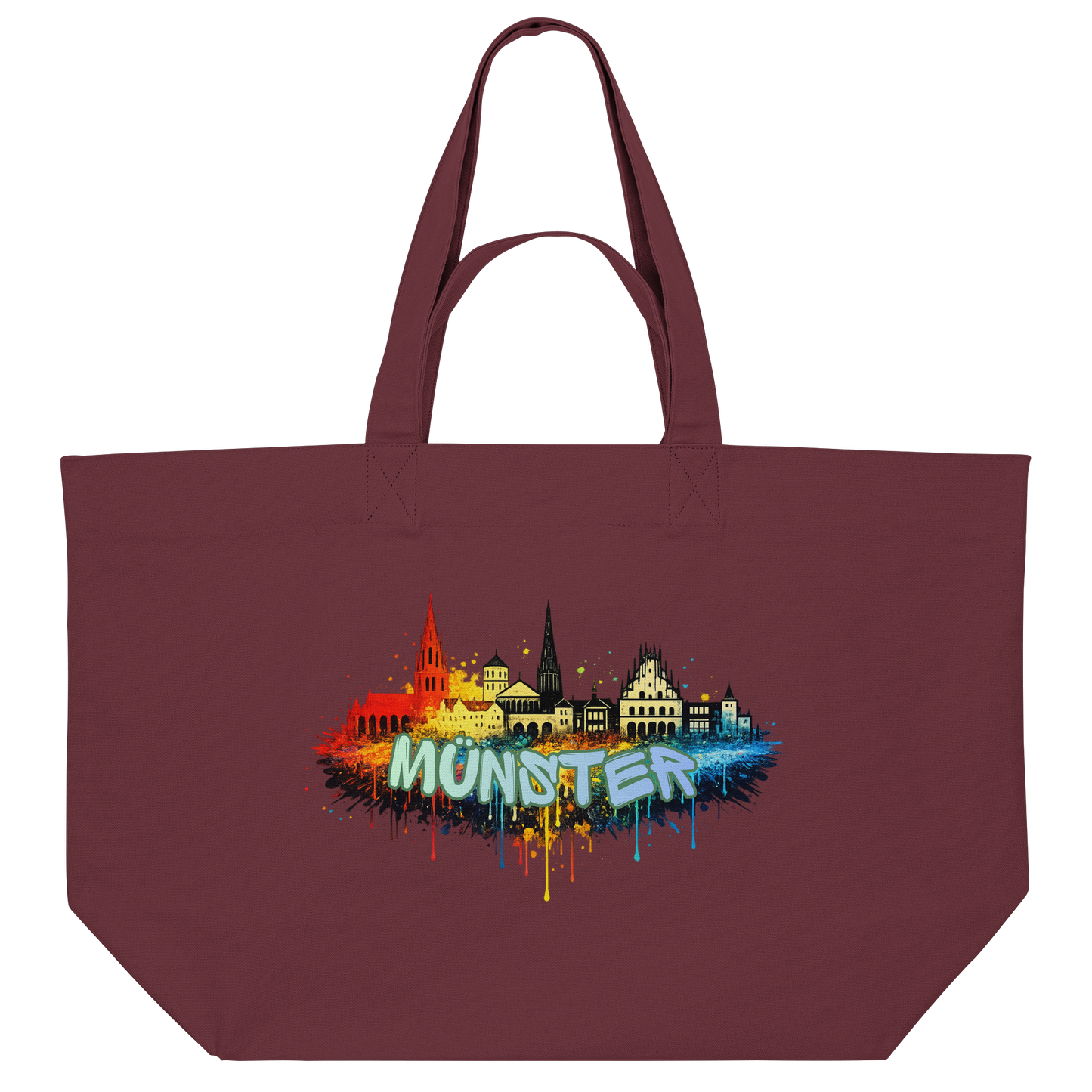 MÜNSTER SPRAY! - Organic Shopping Bag