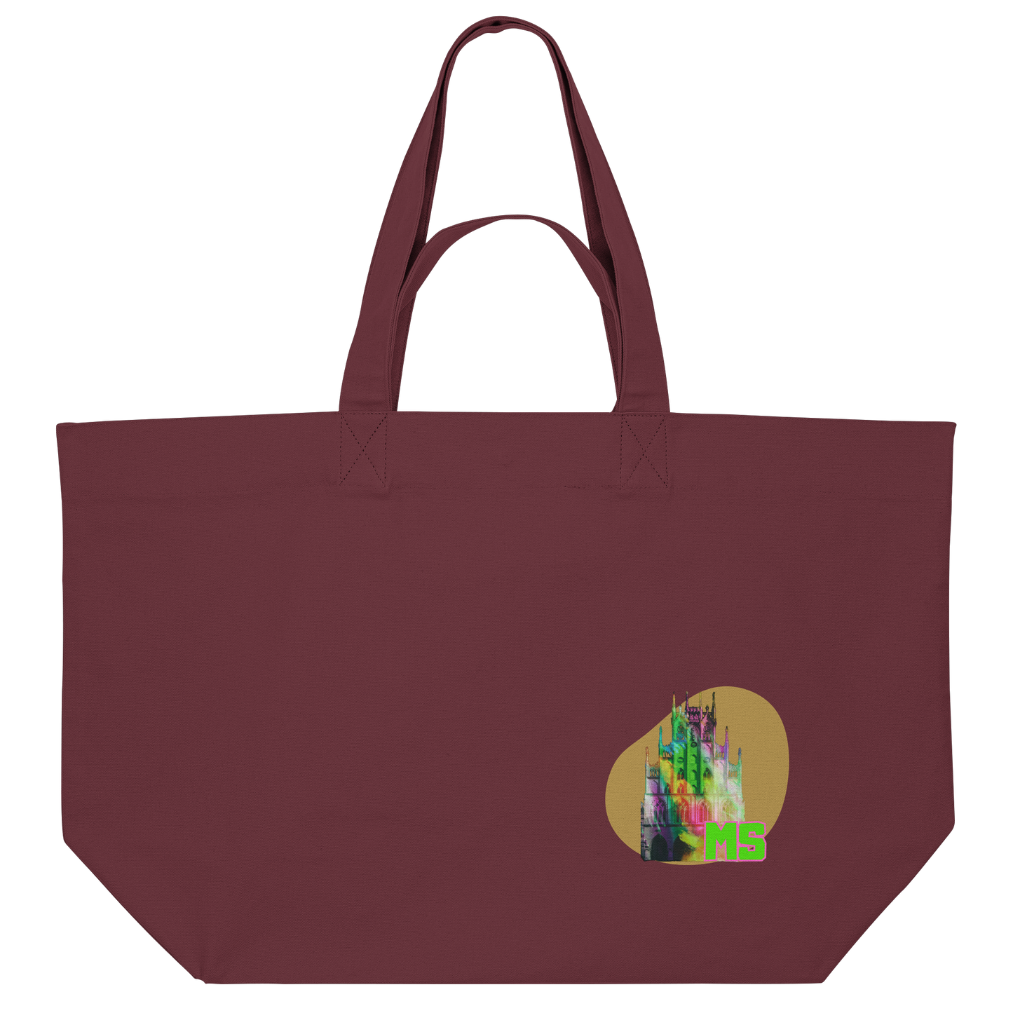 COLORFULTOWNHALL! - Organic Shopping-Bag