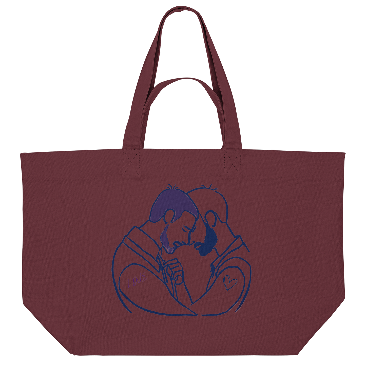 LOVE! - Organic Shopping Bag