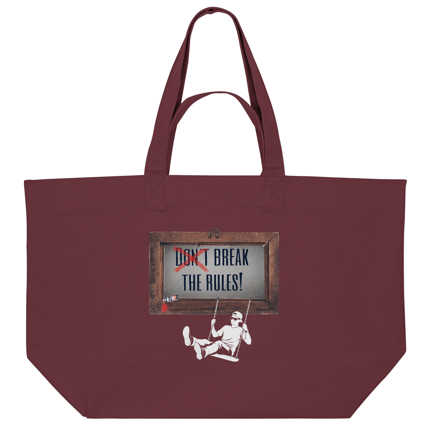 BREAKTHERULES! - Organic Shopping Bag