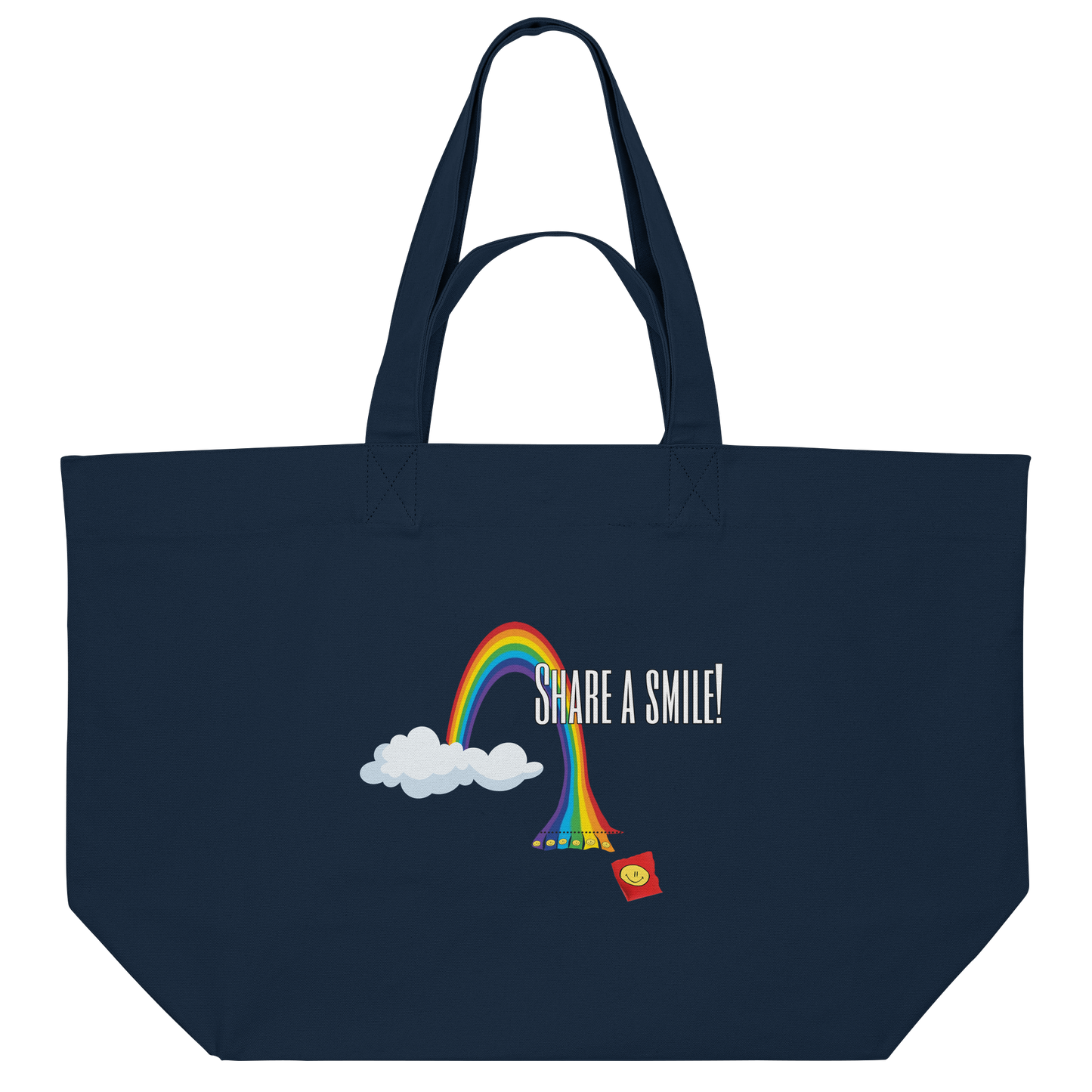 SHAREASMILE! - Organic Shopping-Bag