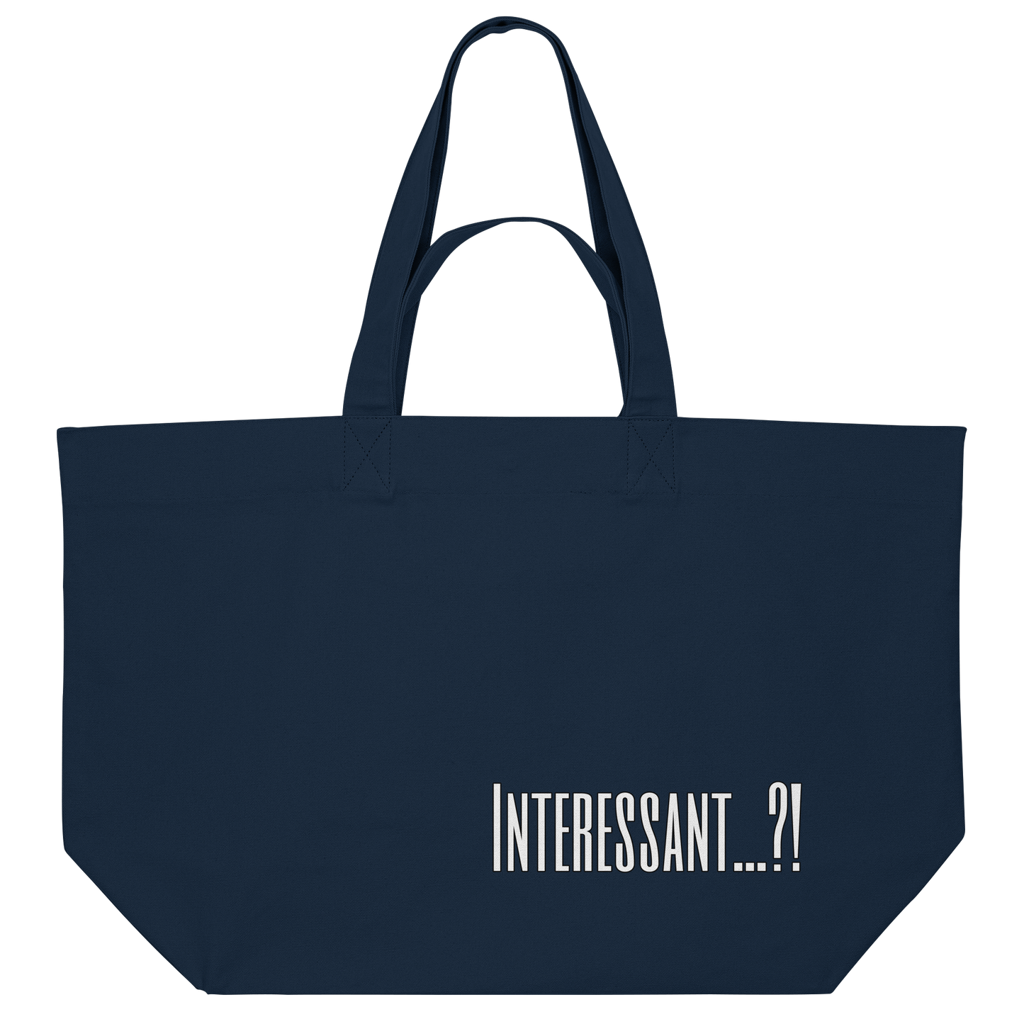 INTERESTING...? - Organic Shopping Bag