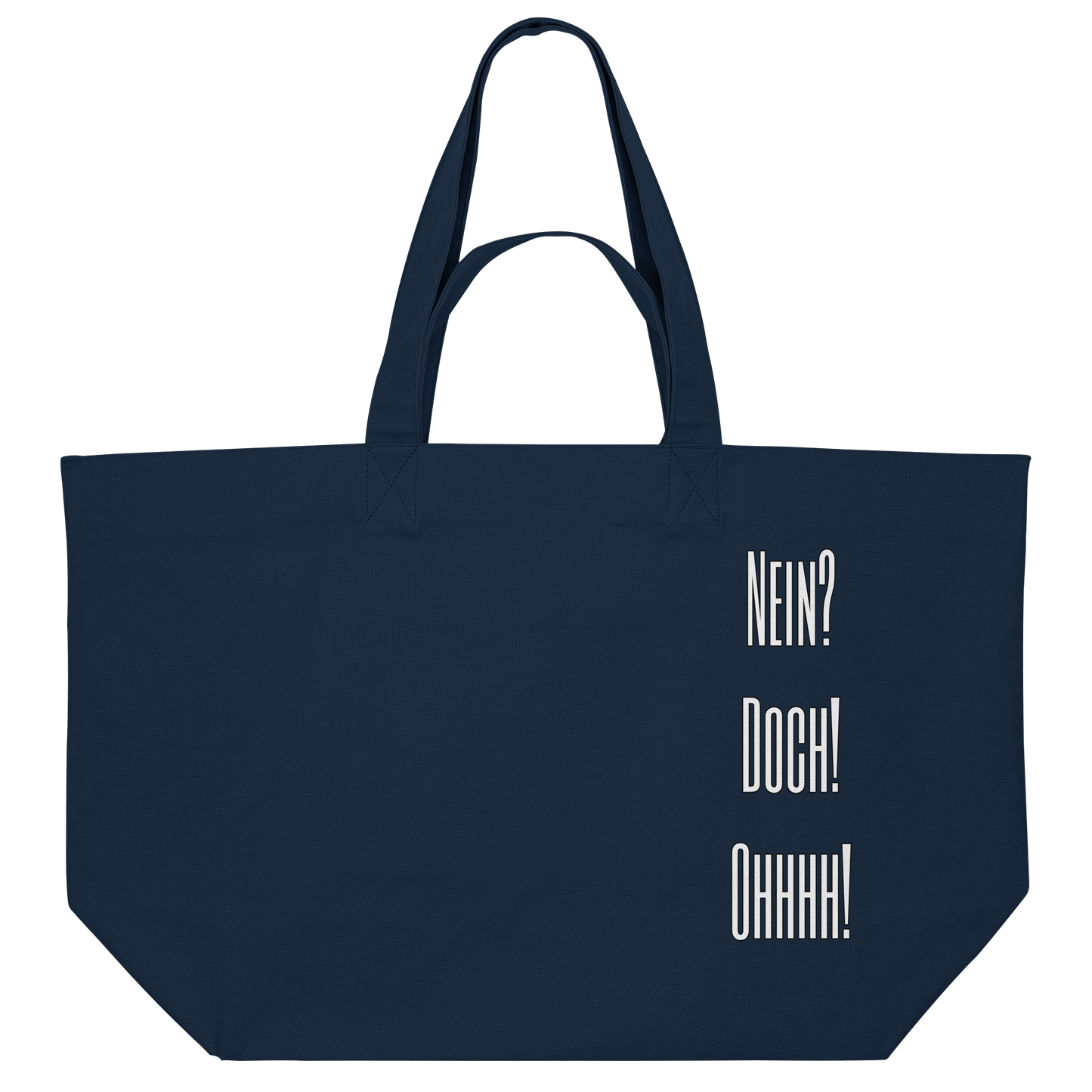 NO?YES!OHHHH! - Organic Shopping Bag