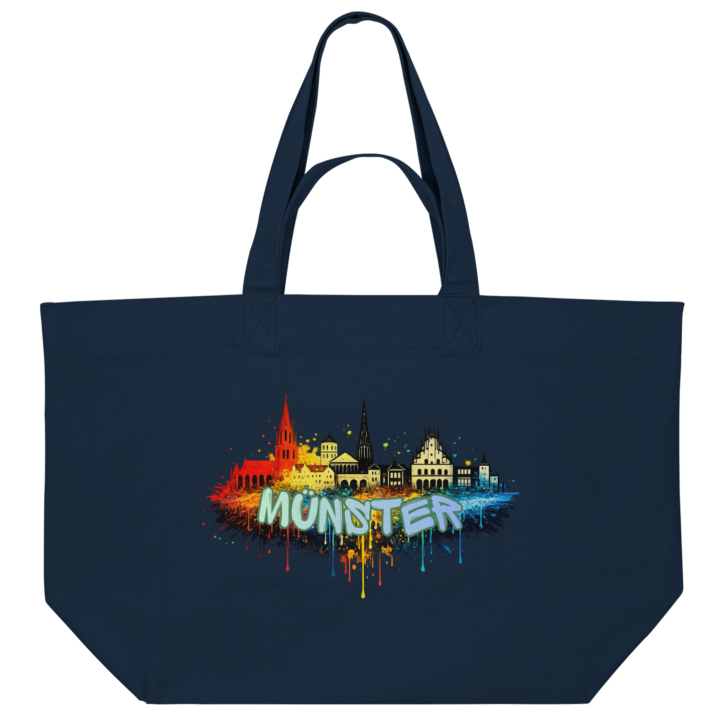 MÜNSTER SPRAY! - Organic Shopping Bag