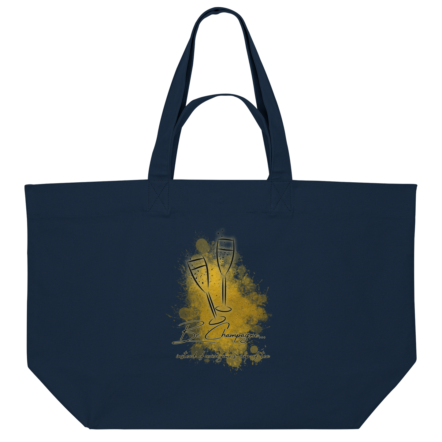 CHAMPAGNE! - Organic Shopping Bag