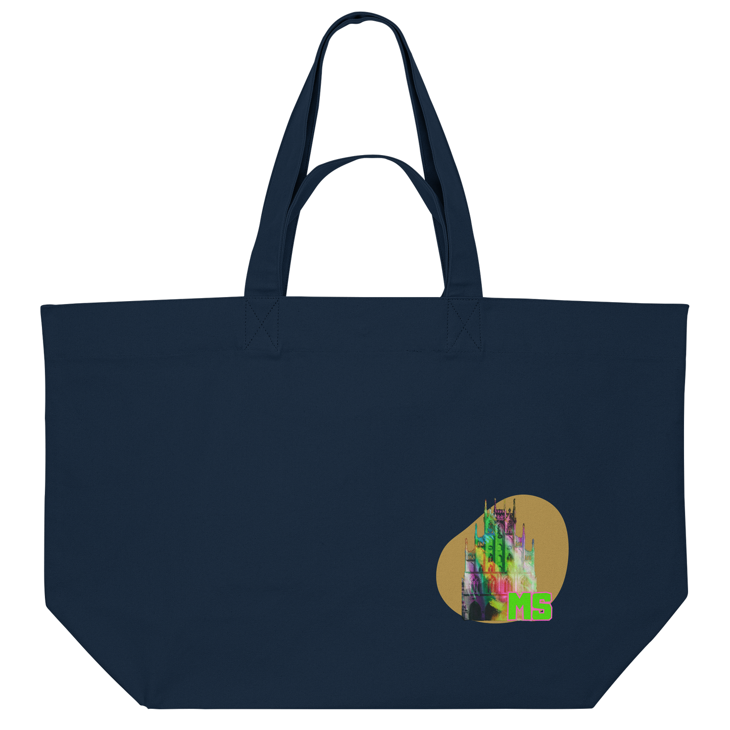 COLORFULTOWNHALL! - Organic Shopping-Bag
