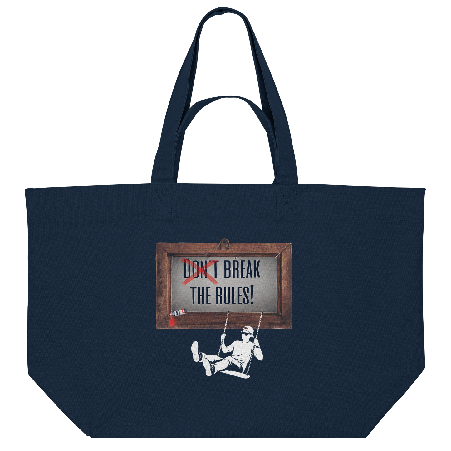 BREAKTHERULES! - Organic Shopping Bag