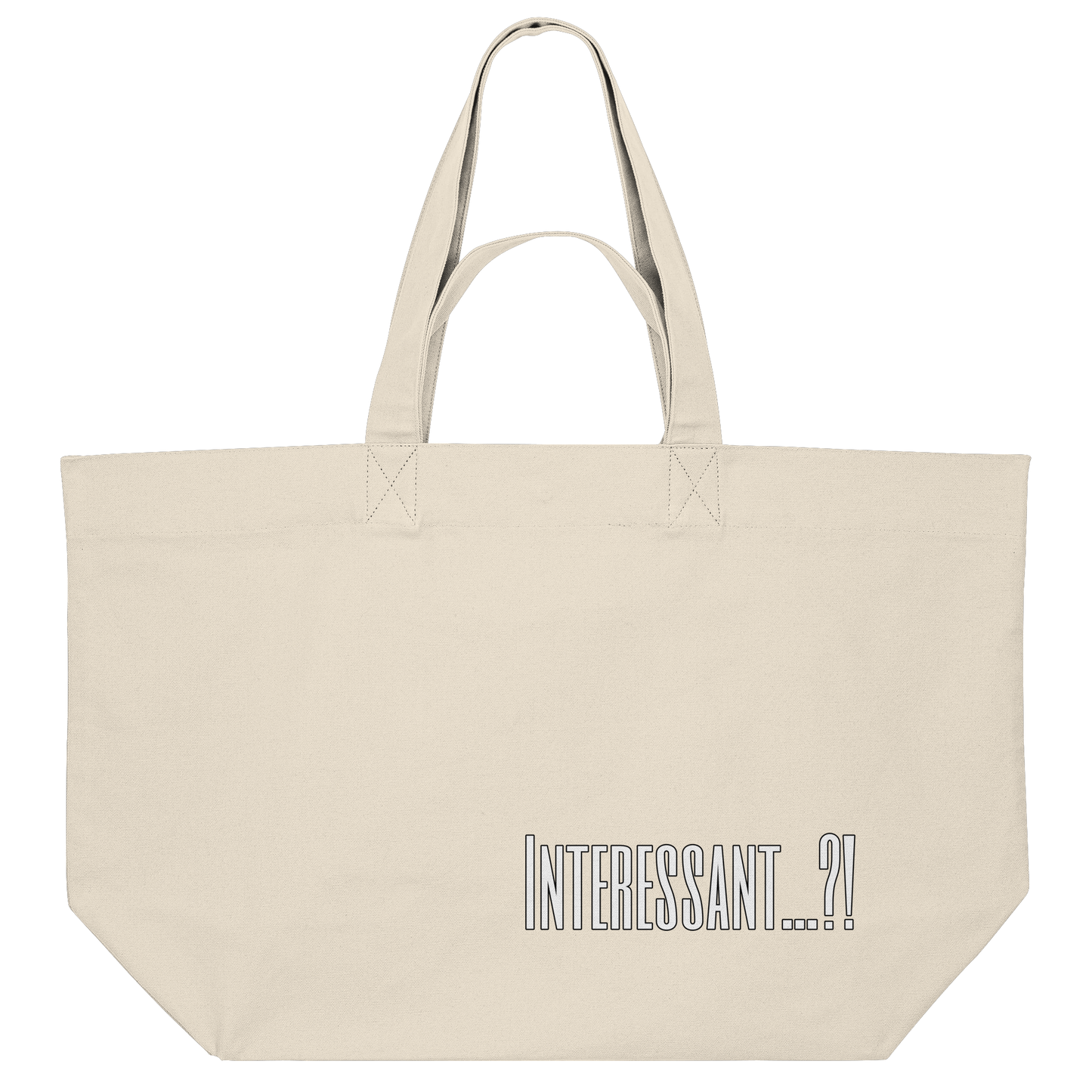 INTERESTING...? - Organic Shopping Bag