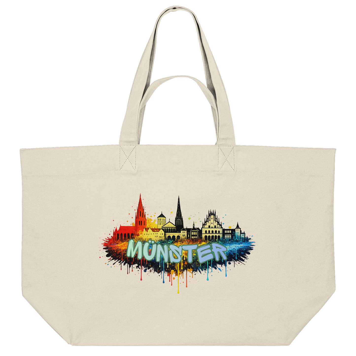 MÜNSTER SPRAY! - Organic Shopping Bag